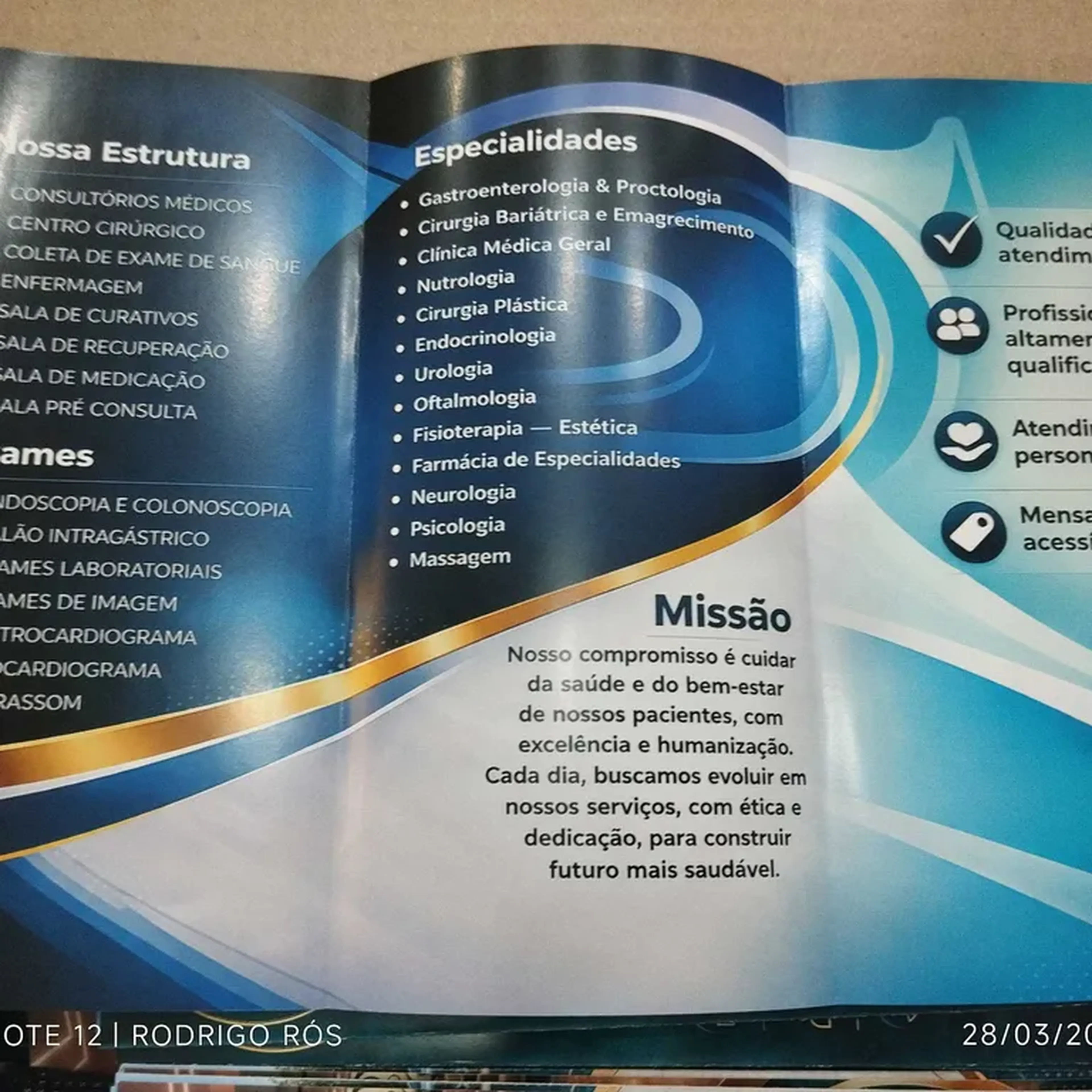 Folder 200x95 1000 unidades| Folder 140x200 - 1000 unidades imagem