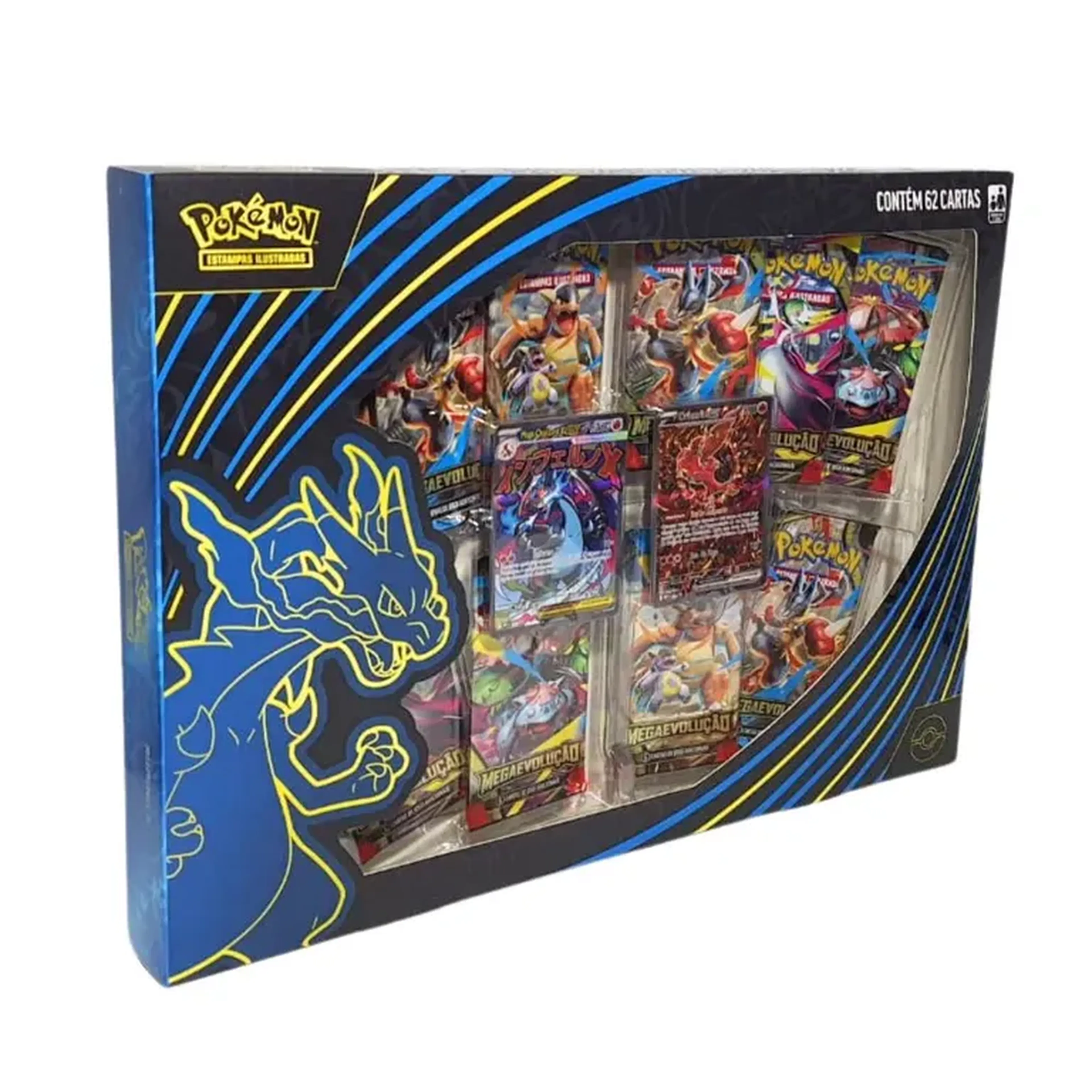 (PT-BR) Box Coleção Mega Charizard X EX imagem
