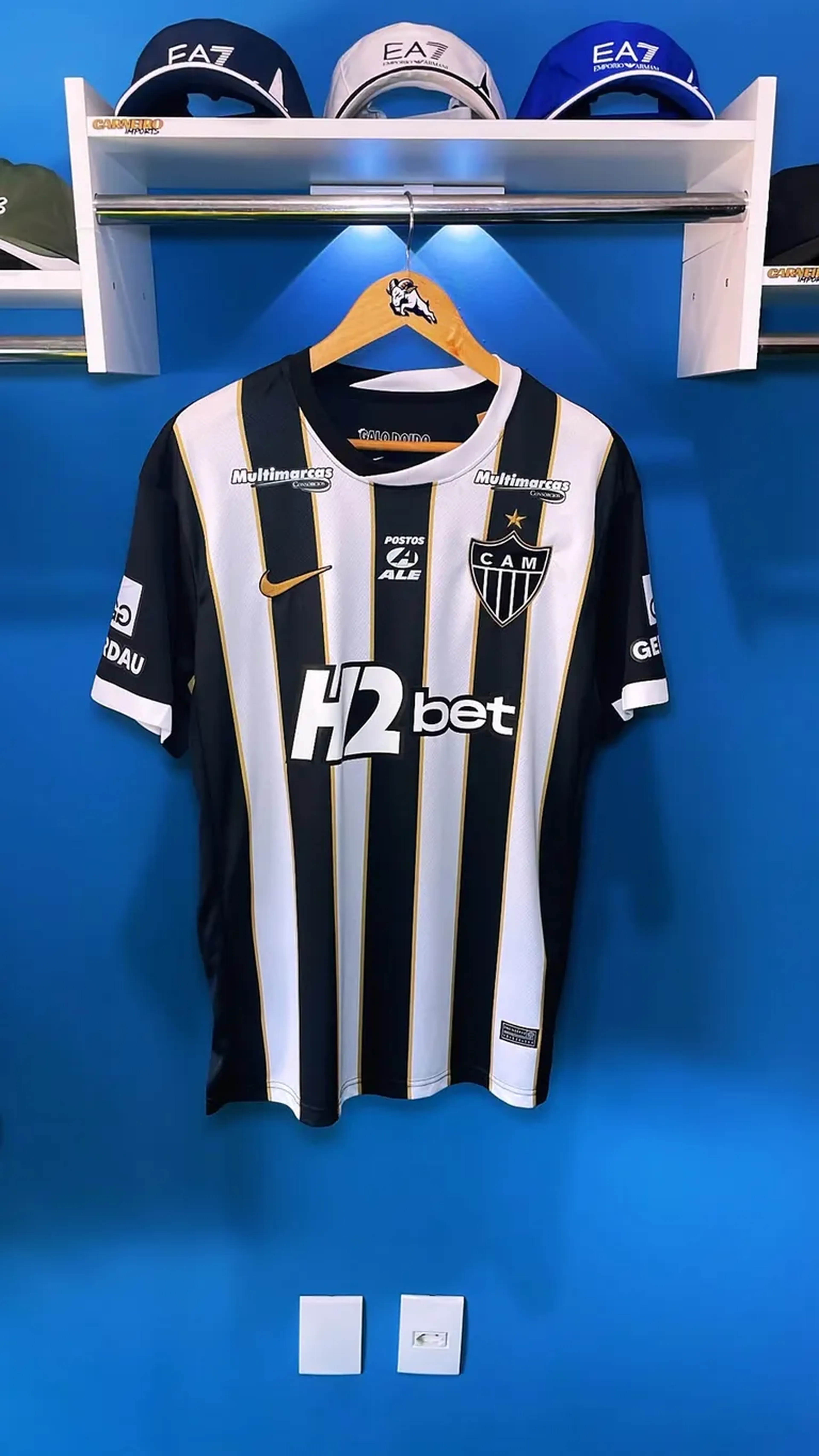 Camiseta I Atlético MG 2026 Full Patrocínios imagem