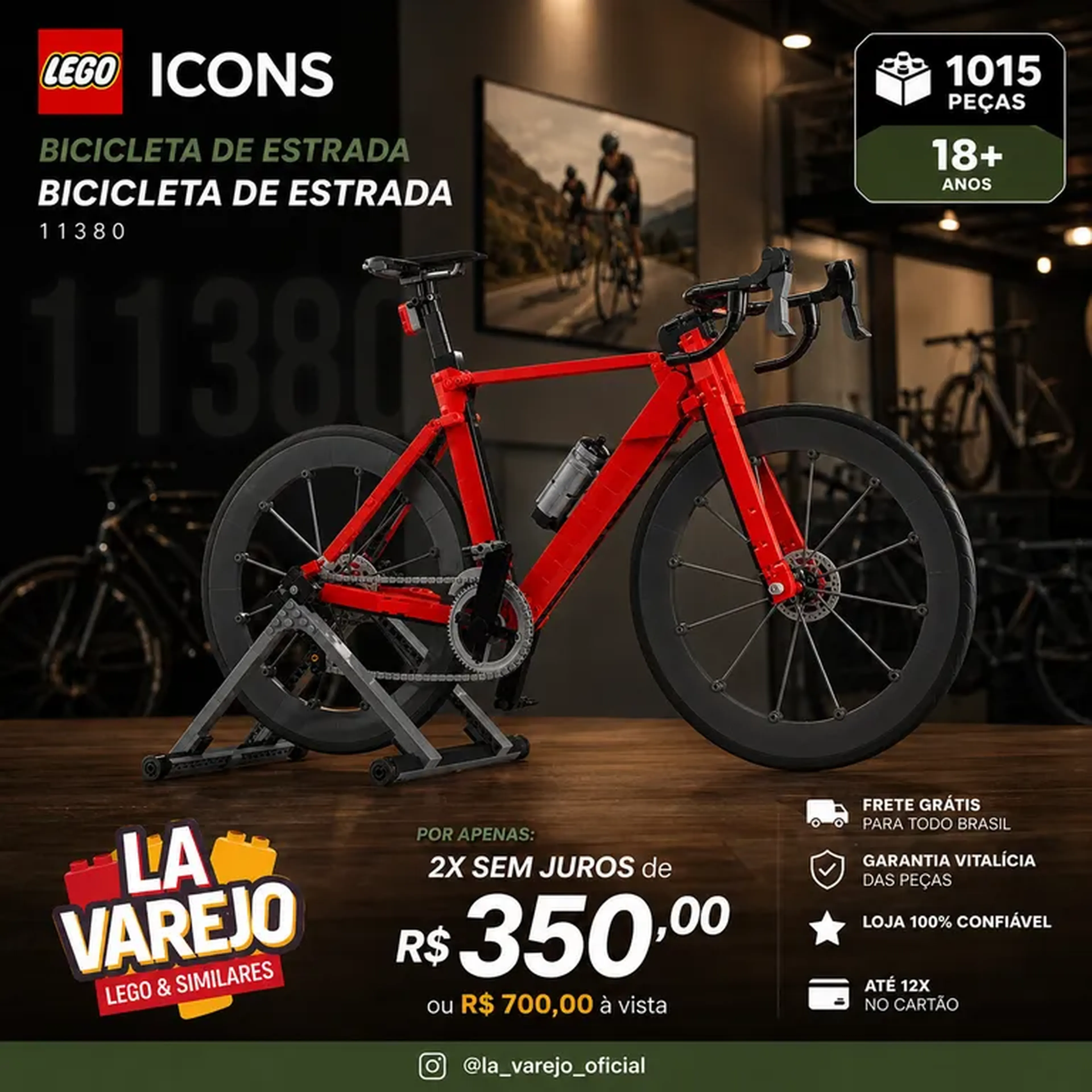 LEGO BICICLETA DE TRILHA imagem