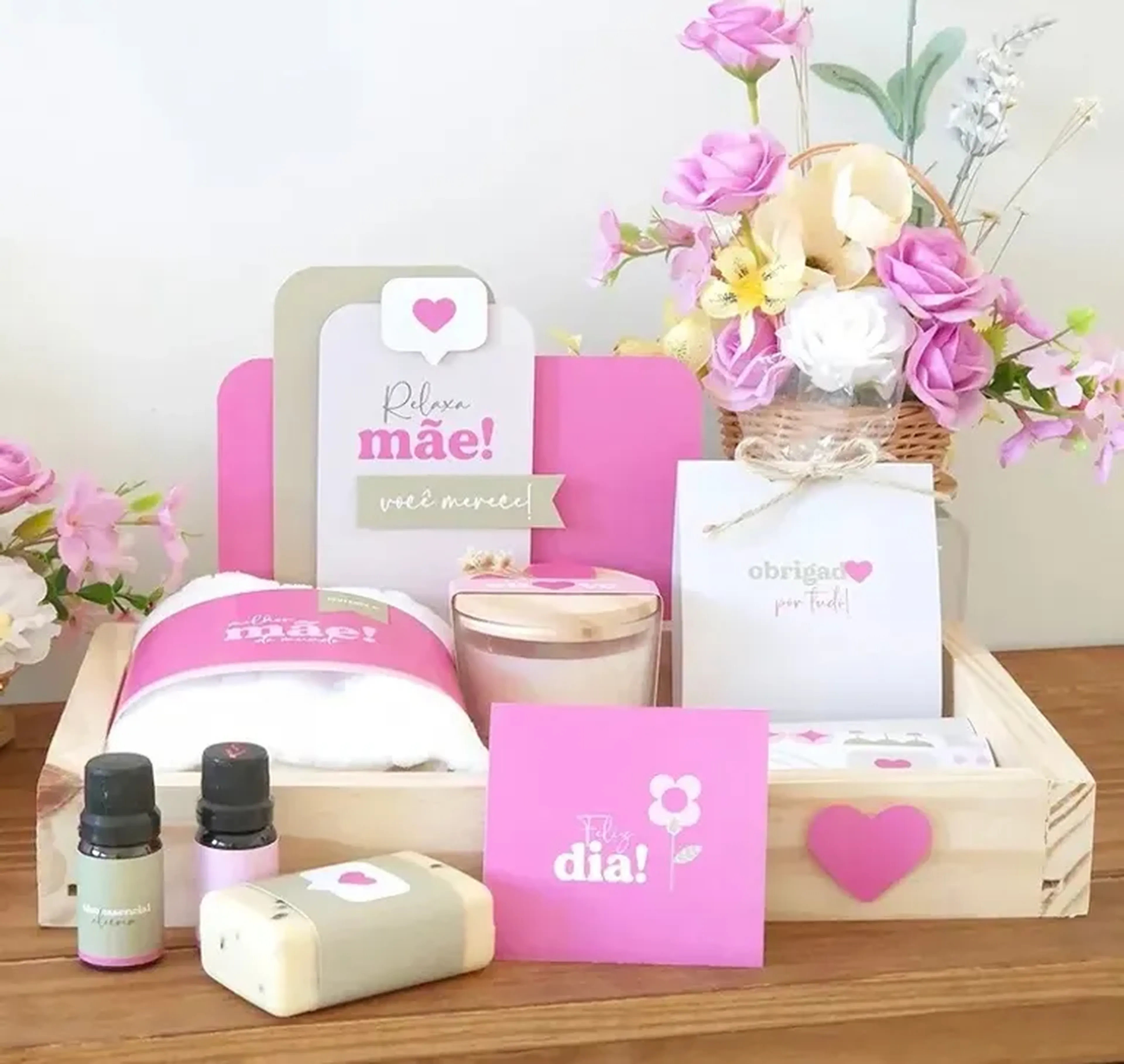 Serviço de Montagem de cesta personalizada com kit temático imagem