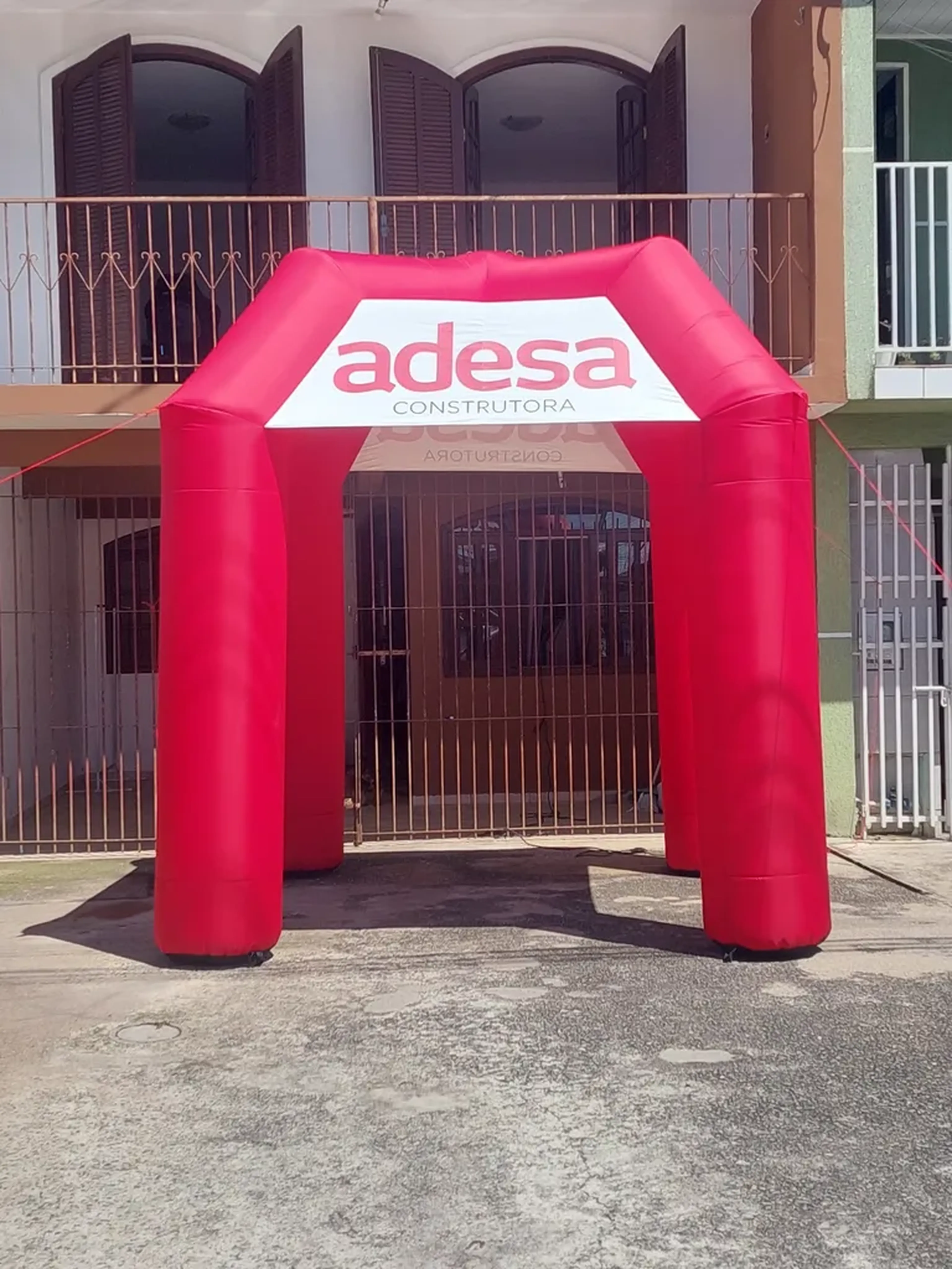 tenda 2,5x2,5 metros teto impresso, motor 110v ou 220v imagem