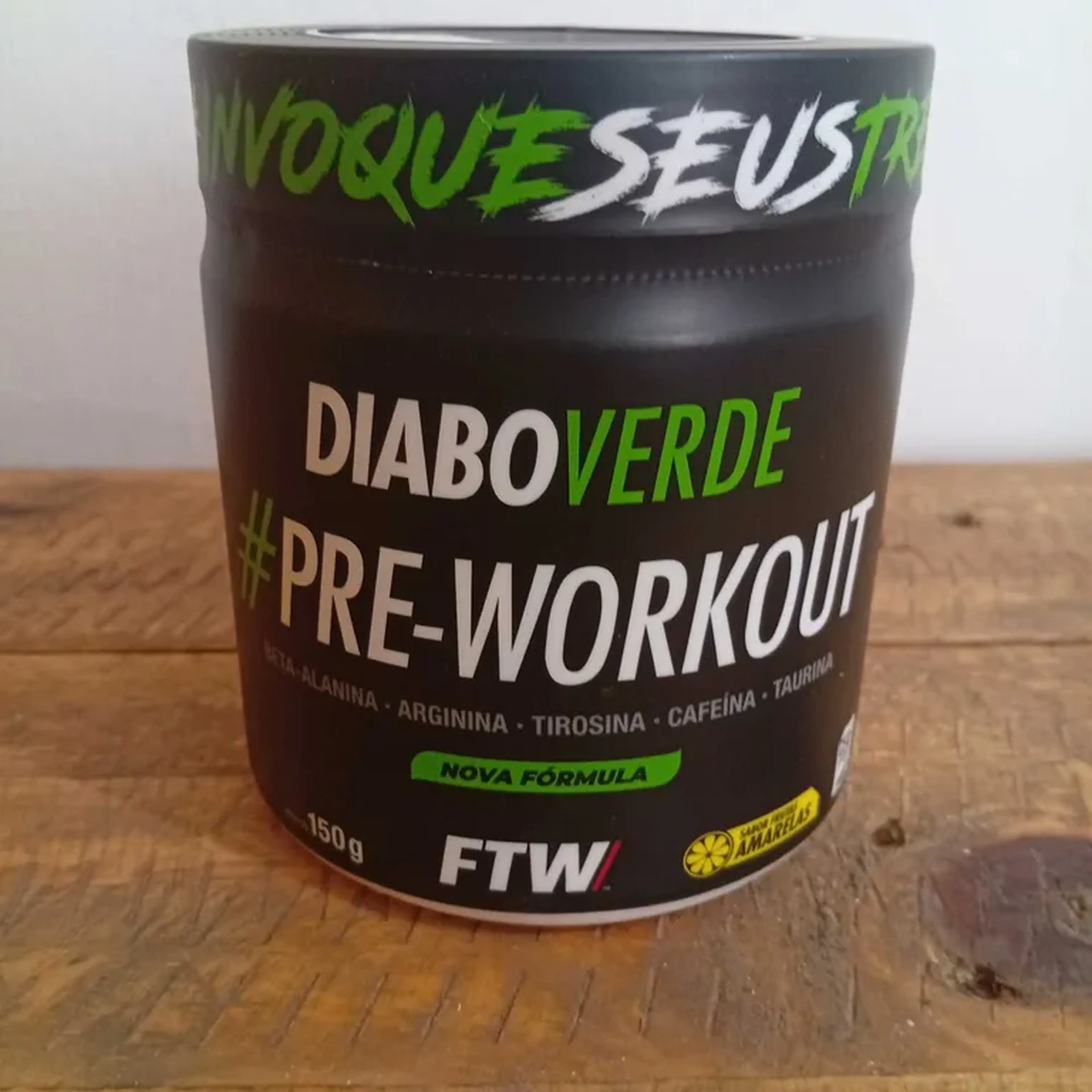 Pré Workout Diabo Verde 150g imagem