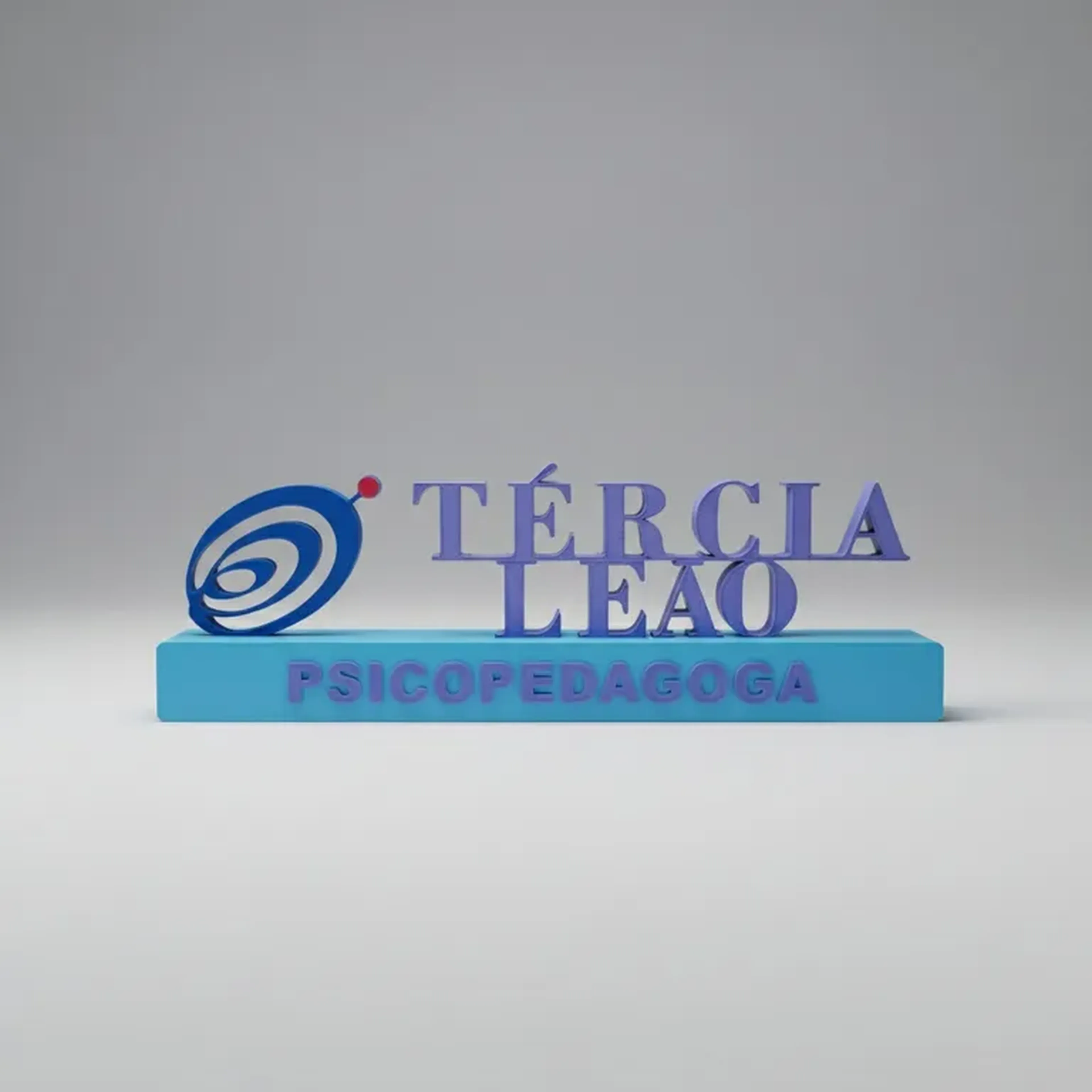 Letreiro Psicopedagoga imagem