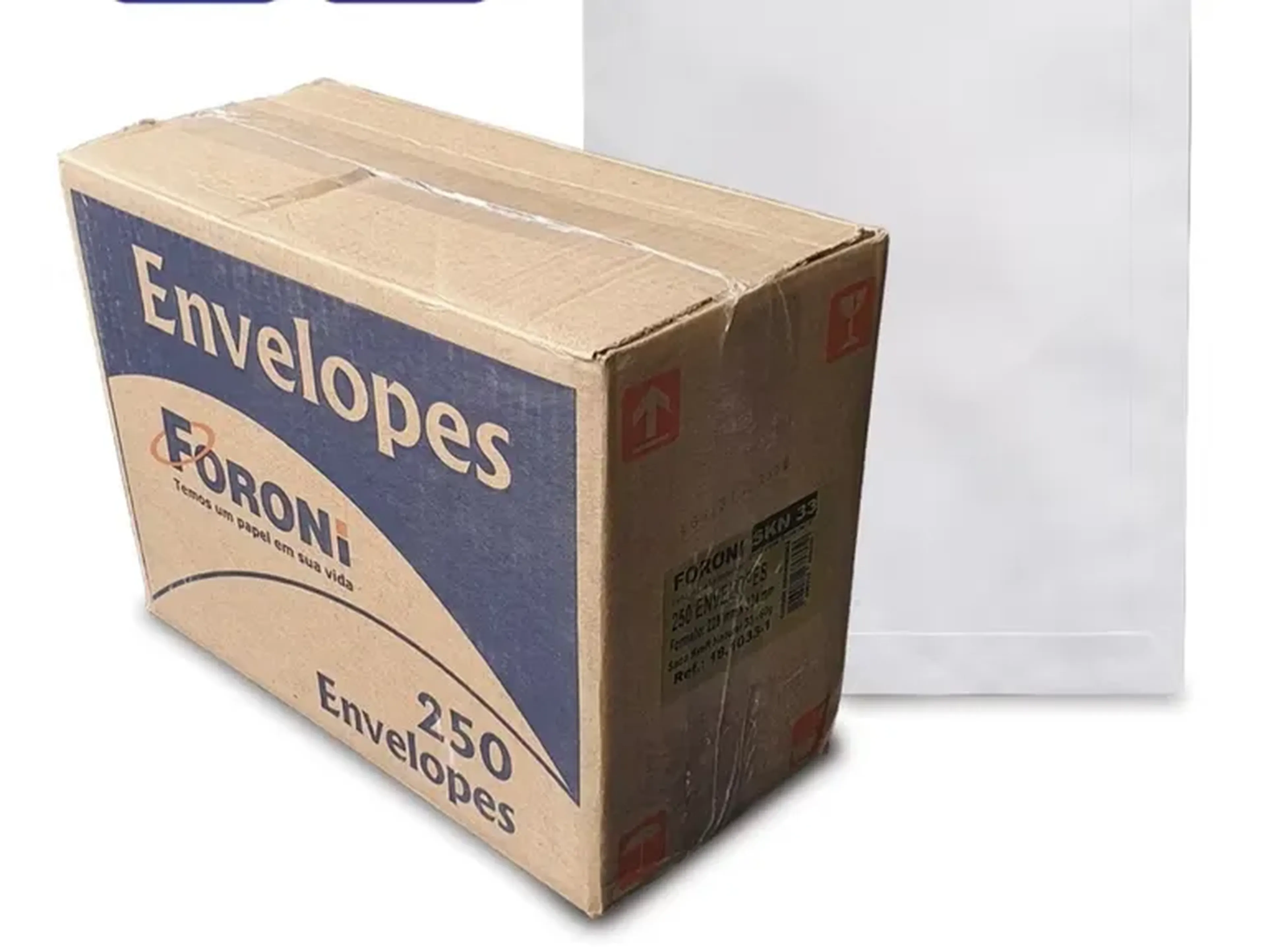 Envelope Grande, 260mm x 360 mm, cor Branco Venda Unitária imagem