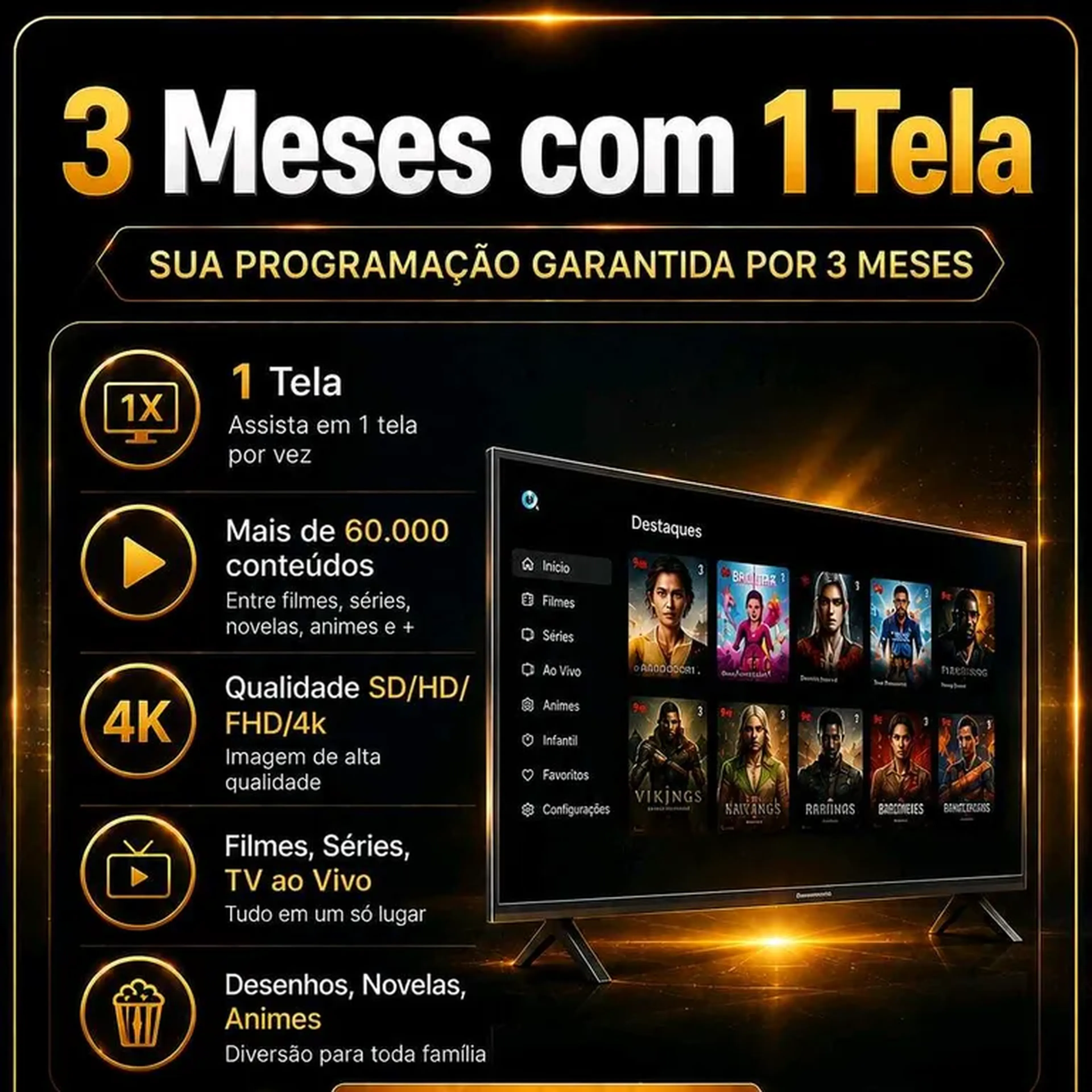 3 Meses com uma tela - SlimTv imagem