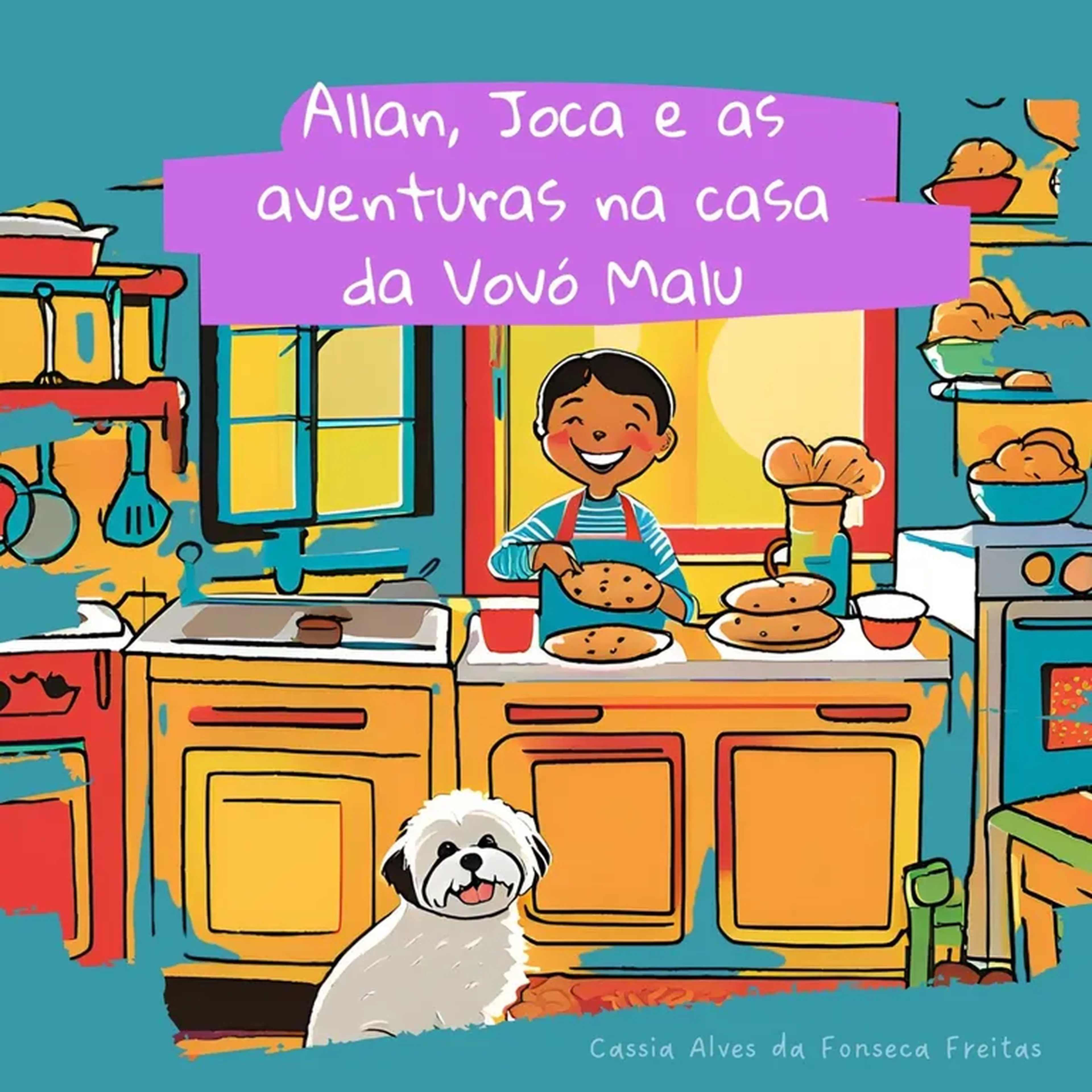 Livro: Allan, Joca e as Aventuras na casa da vovó Malu imagem