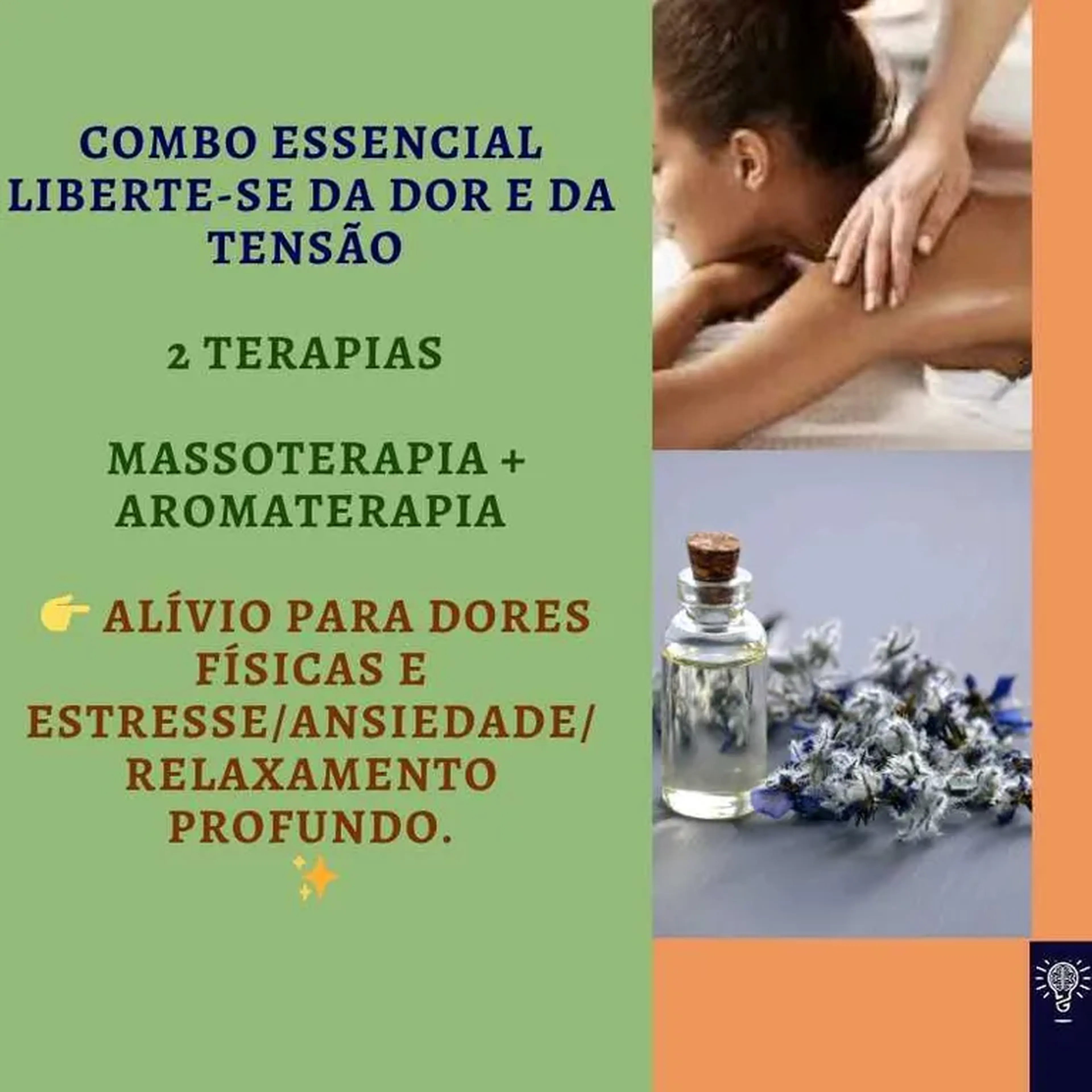 Combo Essencial Liberte-se de Dores e Tensões -SP 2 terapias imagem