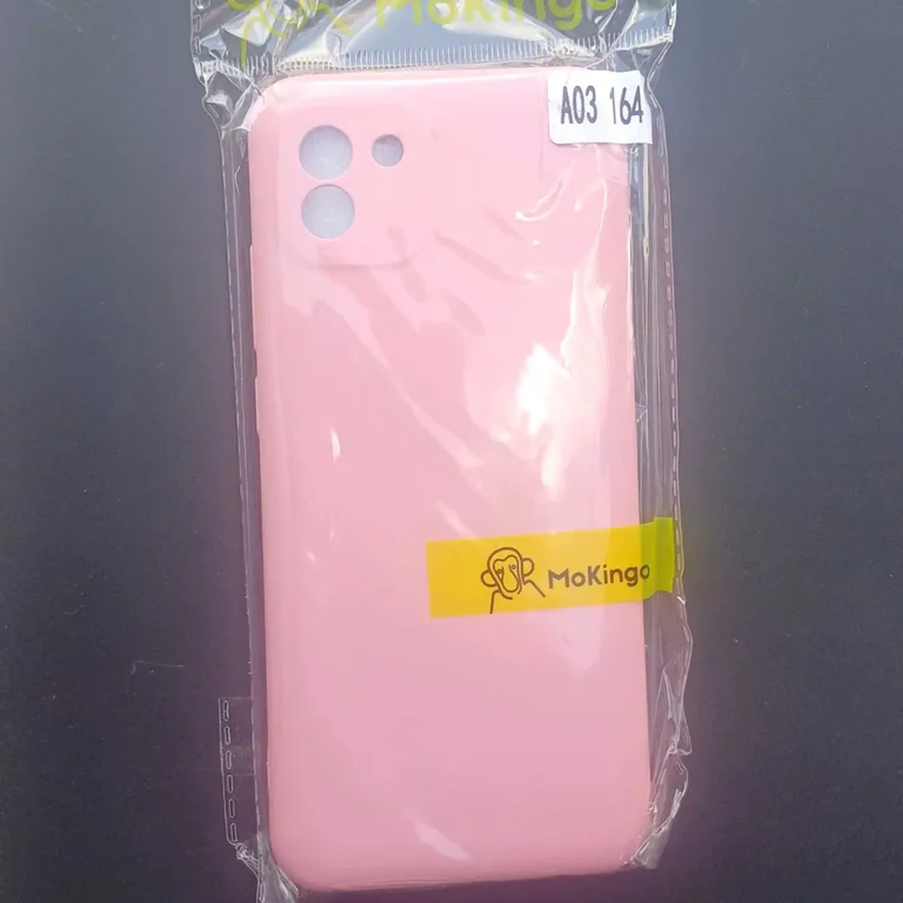 Capinha Galaxy A03, de Silicone Aveludada imagem
