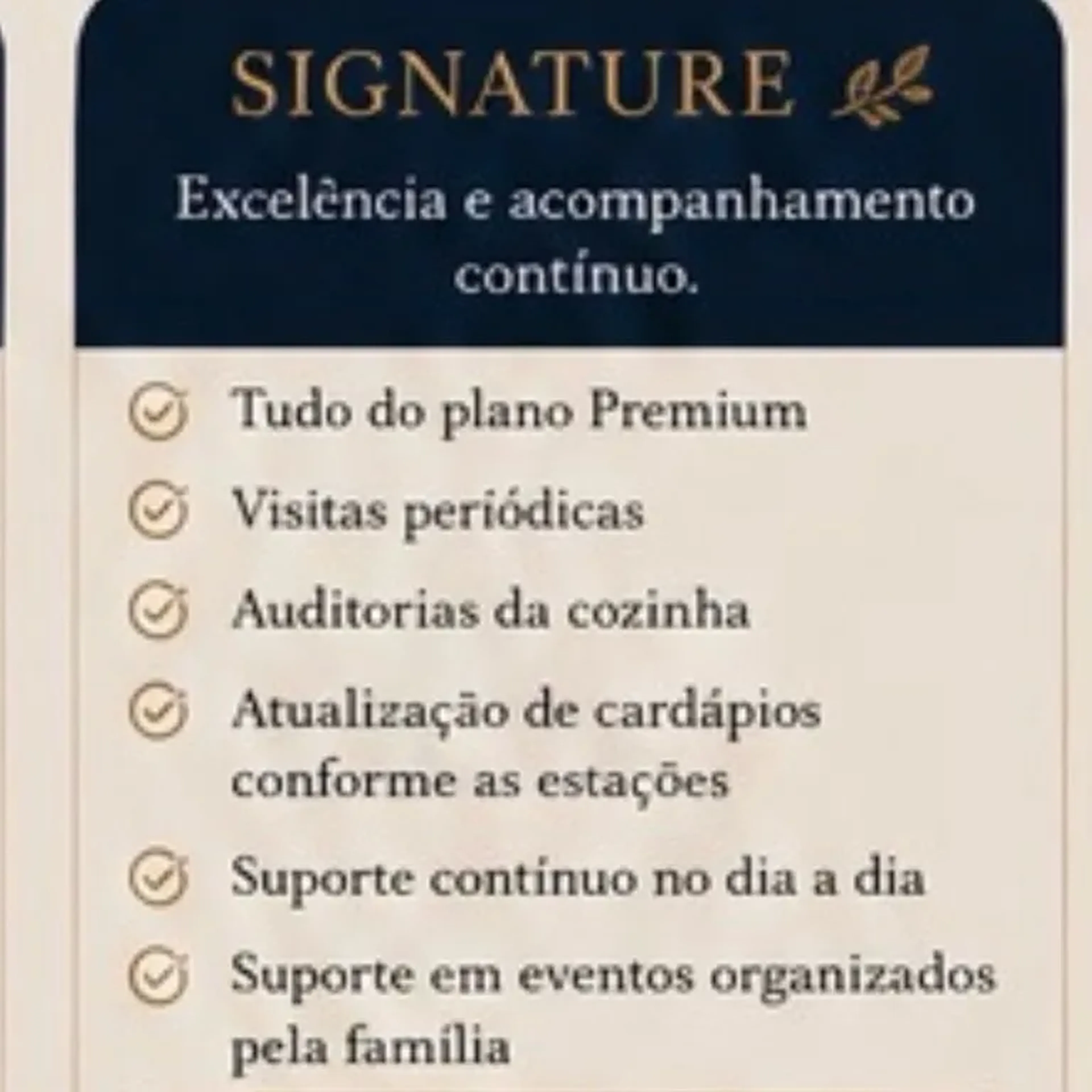 Pacote SIGNATURE 60 dias imagem