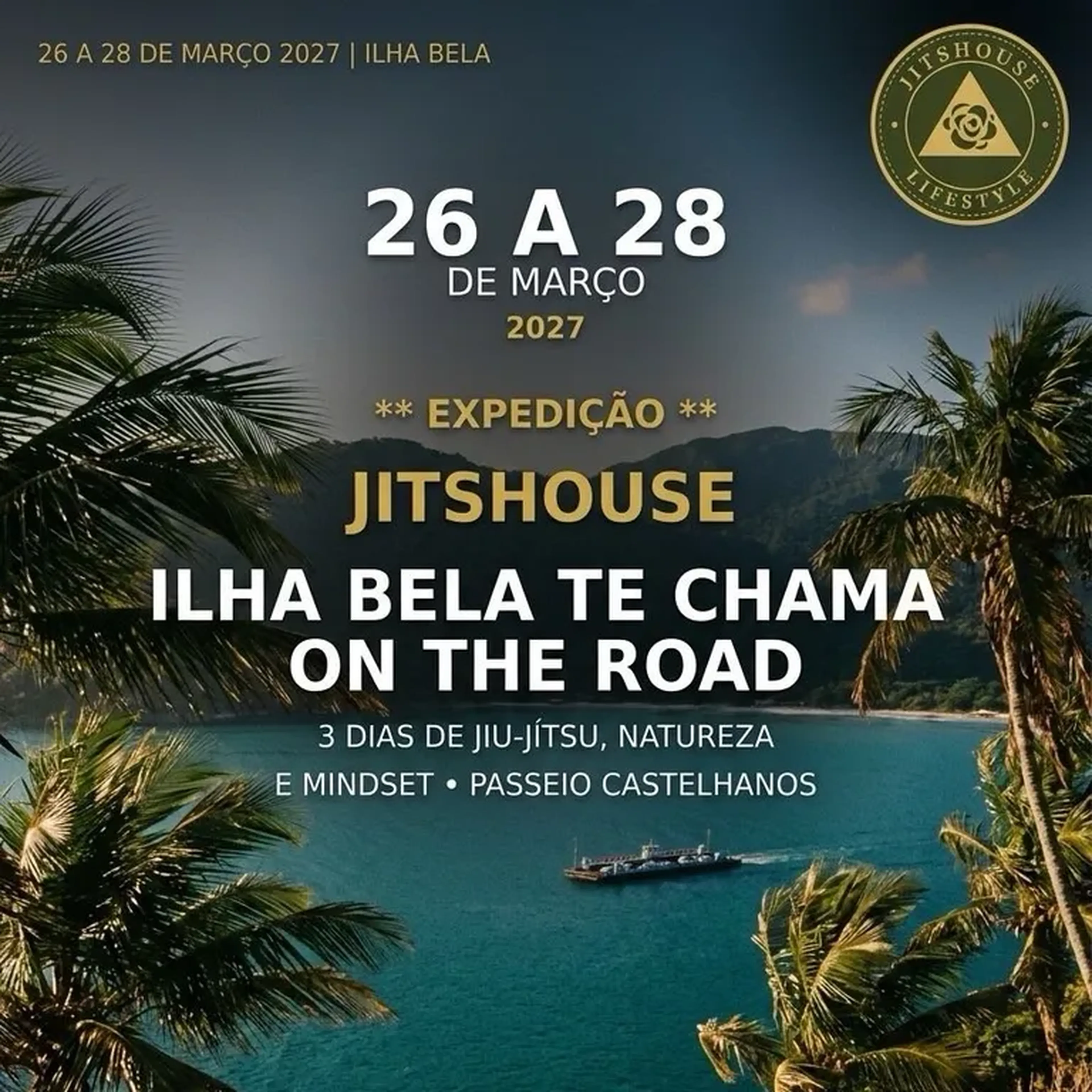 Jitshouse expedição Ilha Bela imagem
