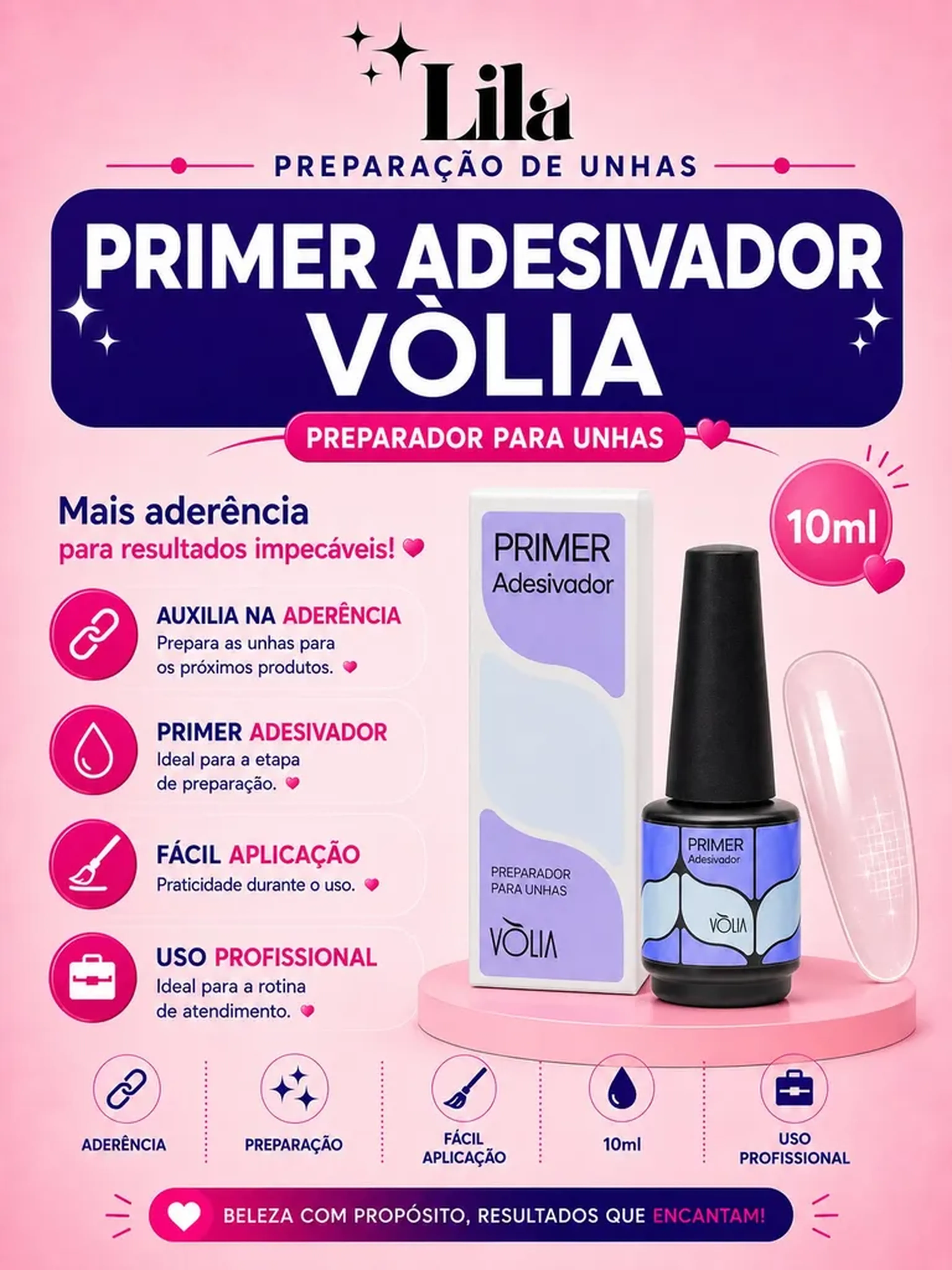 Primer Adesivador - Vòlia (10ml) imagem