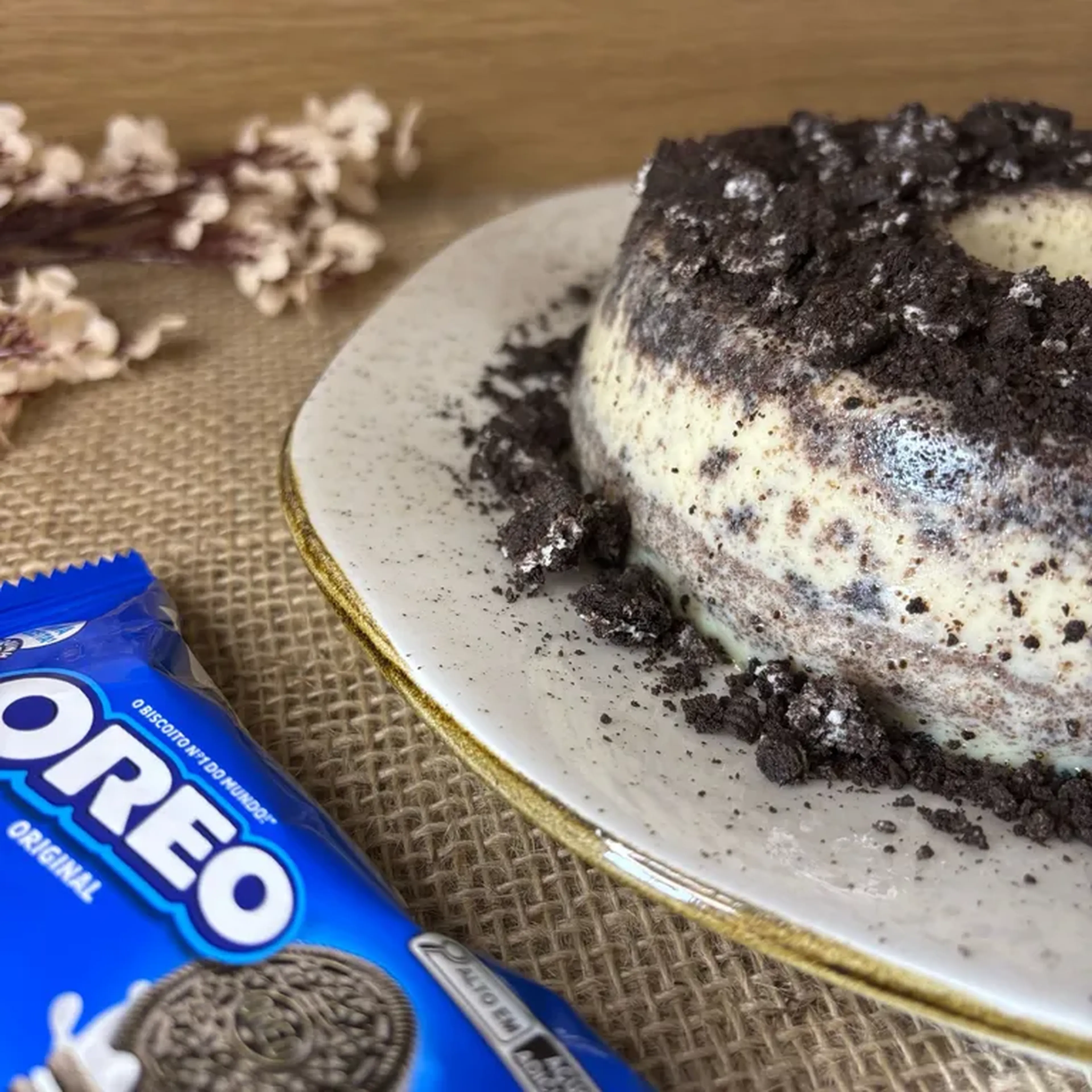 PUDIM LAKA OREO (1KG) imagem