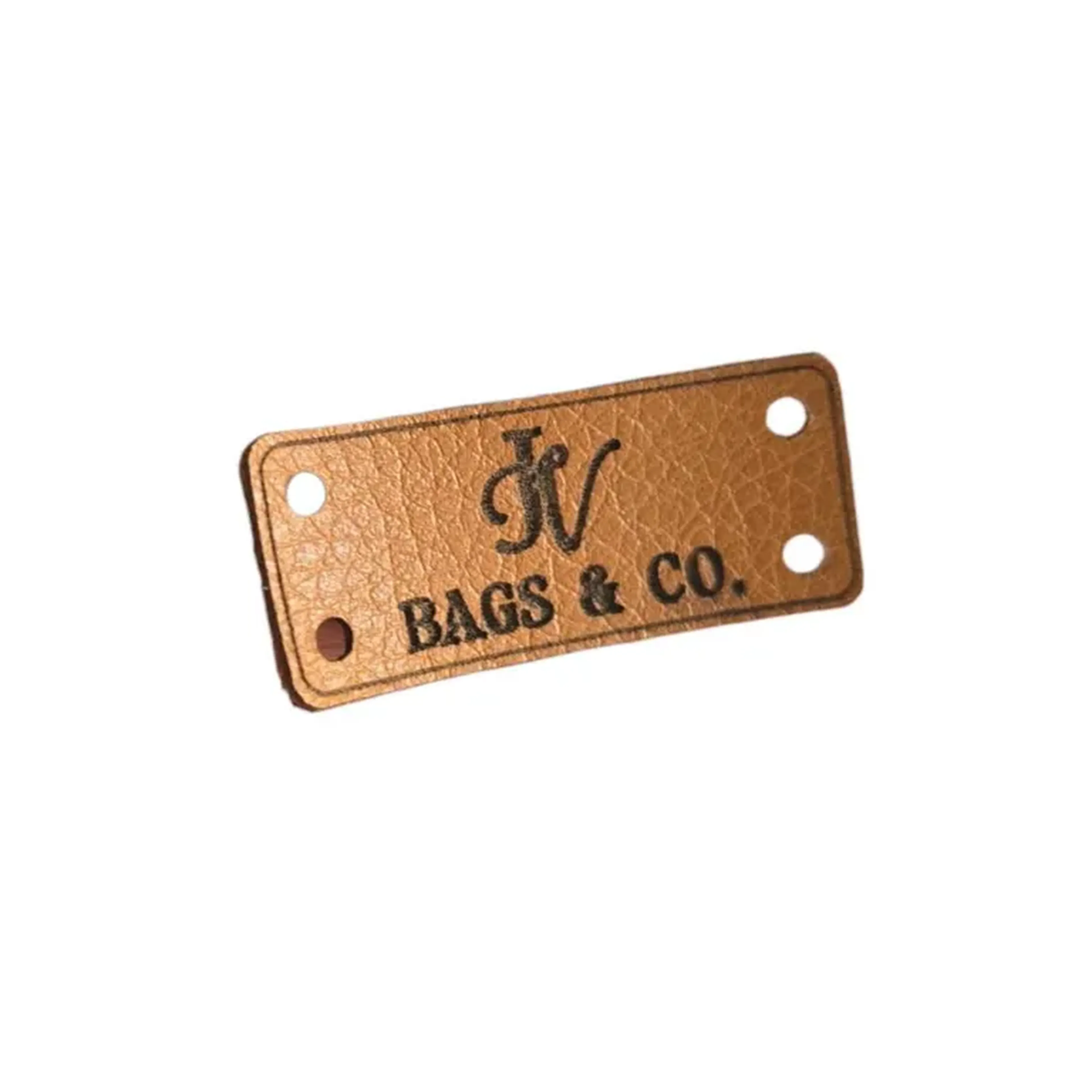 Etiqueta JV 4 x 1.5 cm com contorno imagem