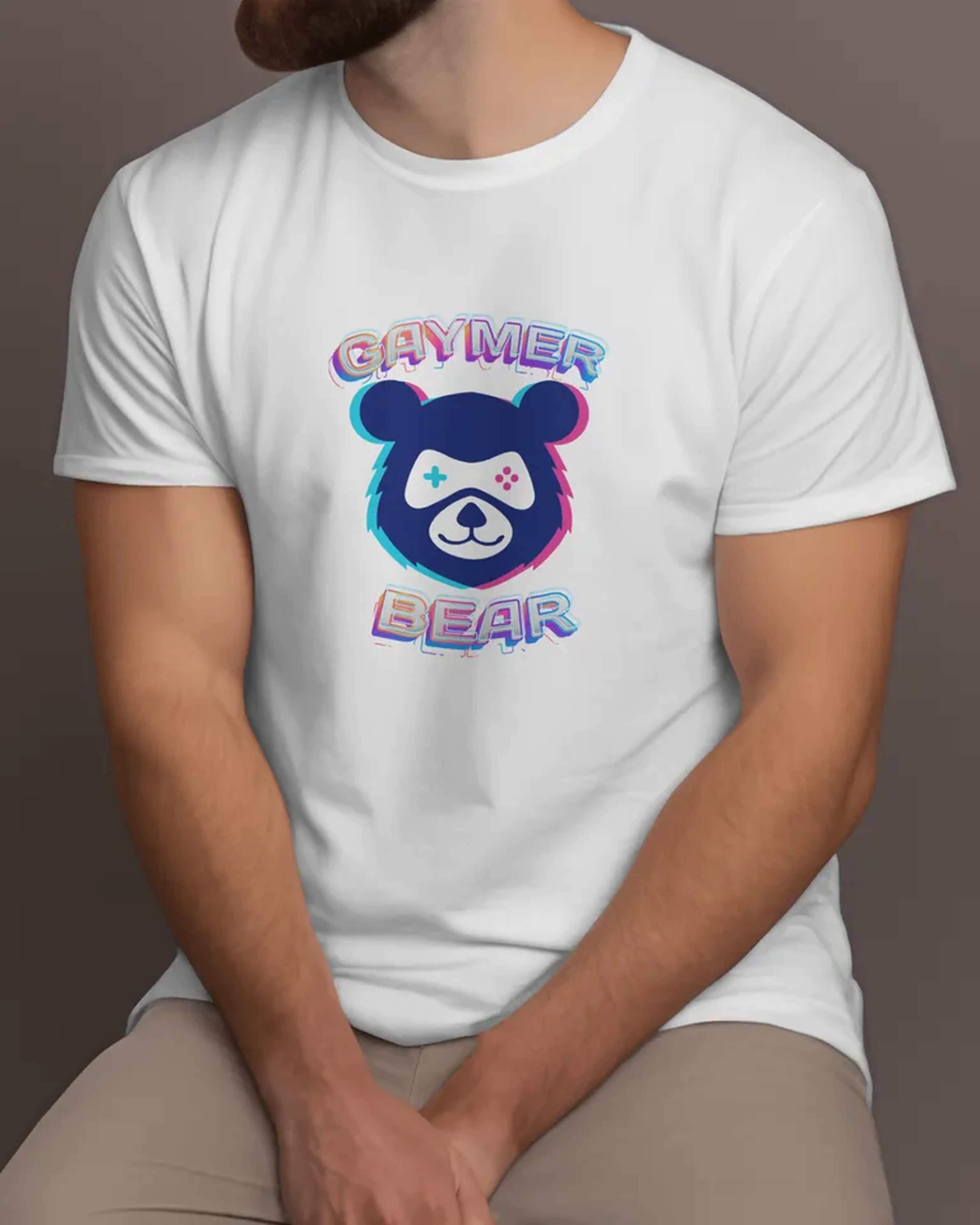 Camisa Gaymer Bear imagem