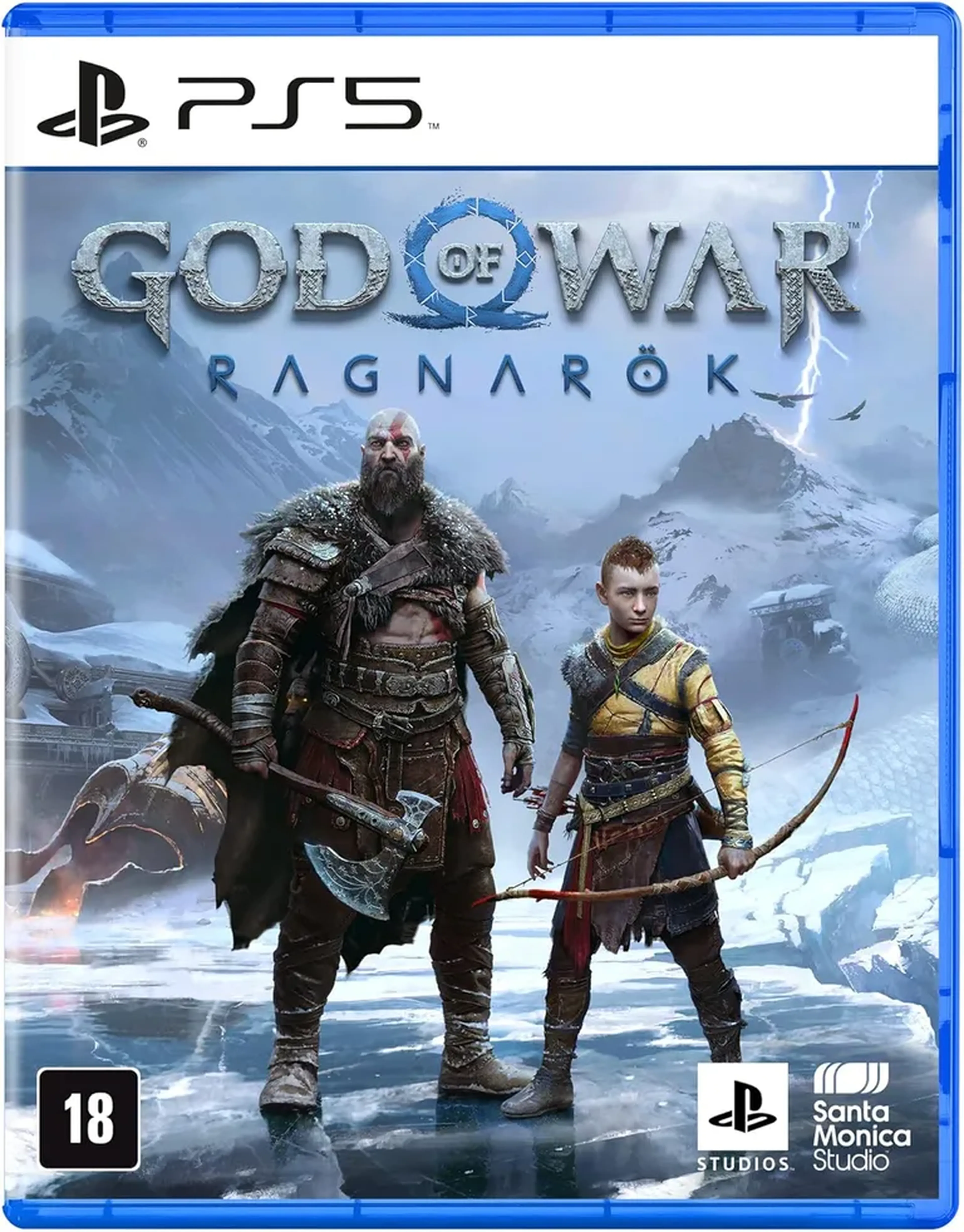 God of War Ragnarok Ps5 (Capa Edição de Lançamento) imagem