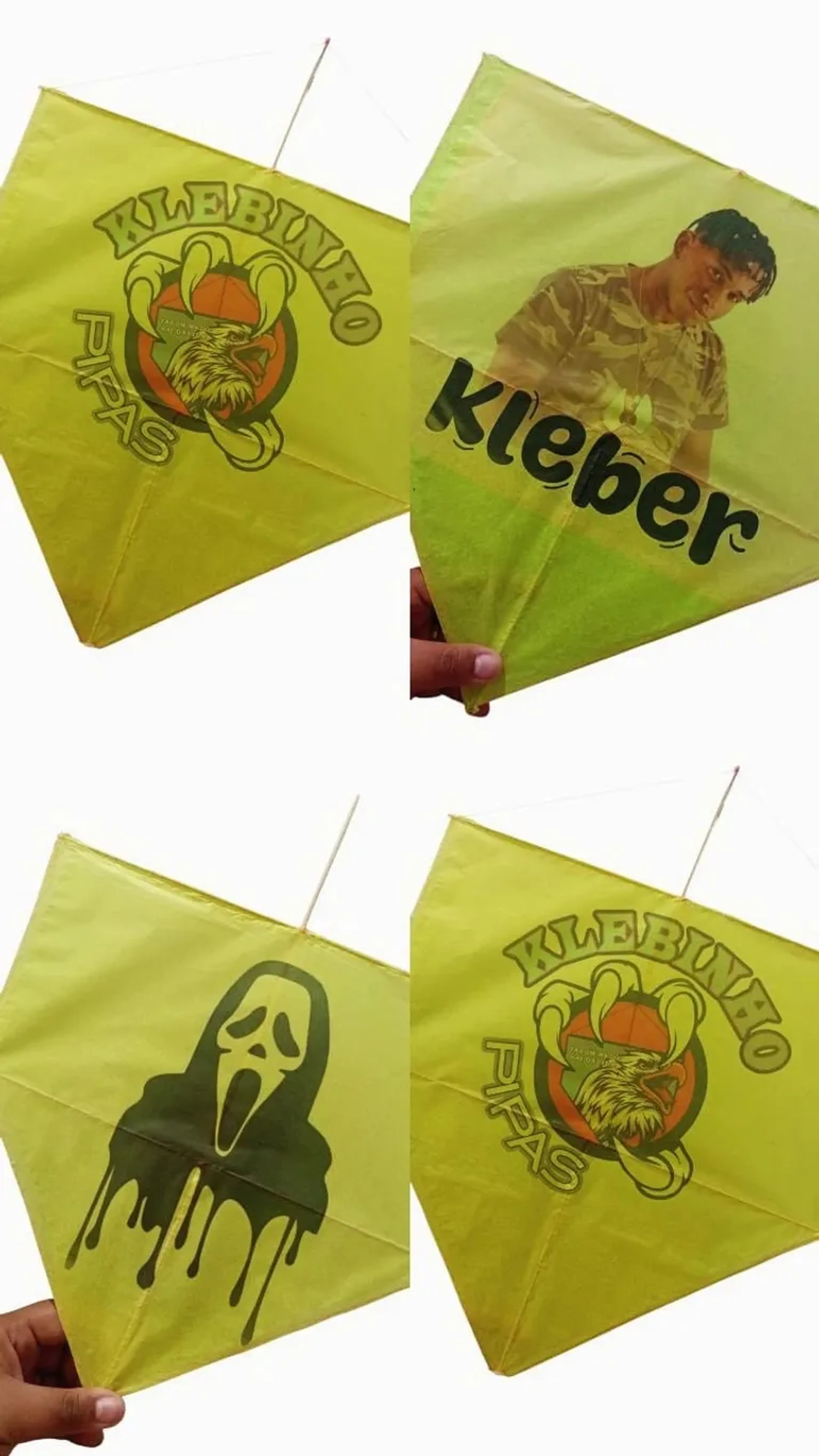 Pacote com 10 Pipas personalizada imagem