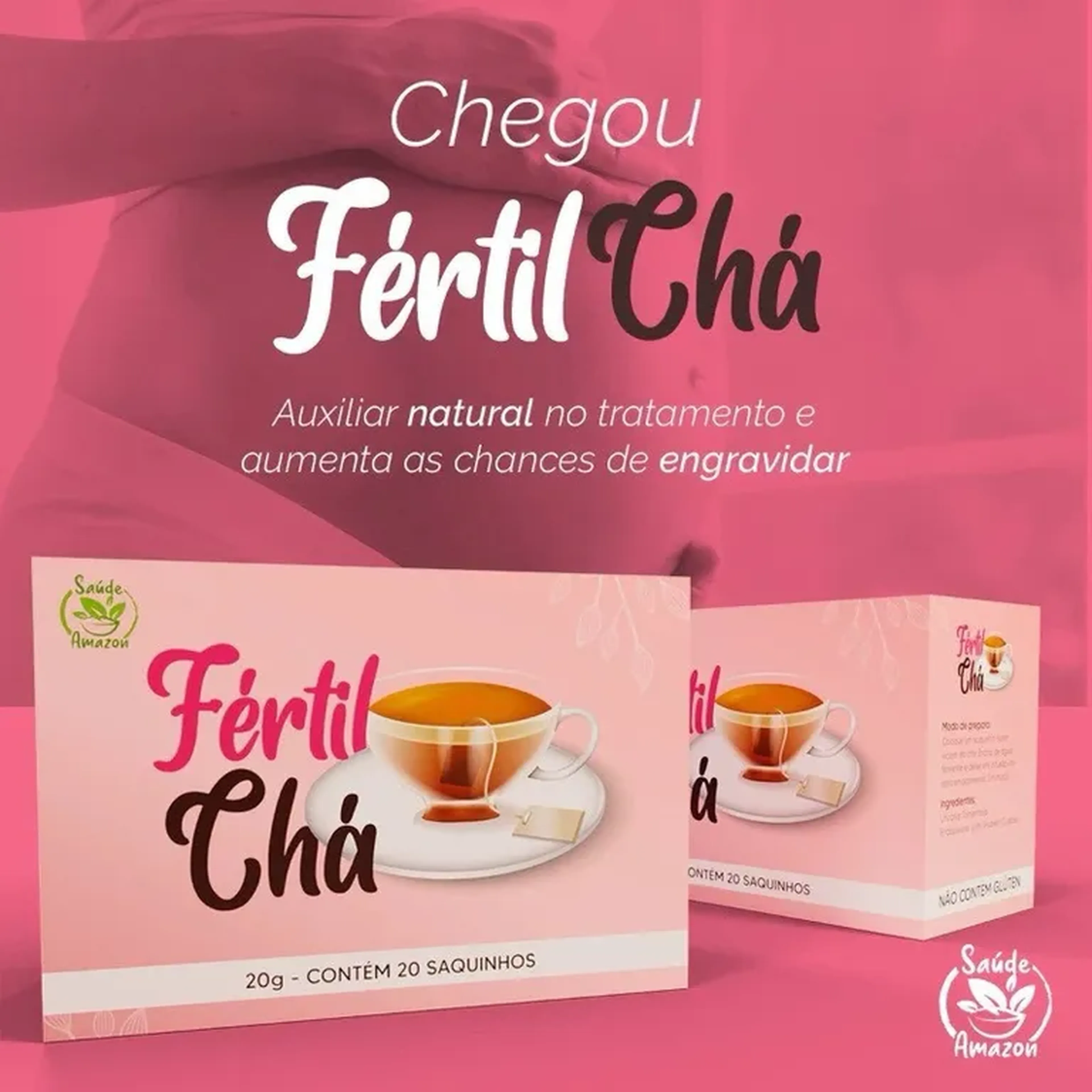 2 MESES DE TRATAMENTO FÉRTIL CHÁ imagem