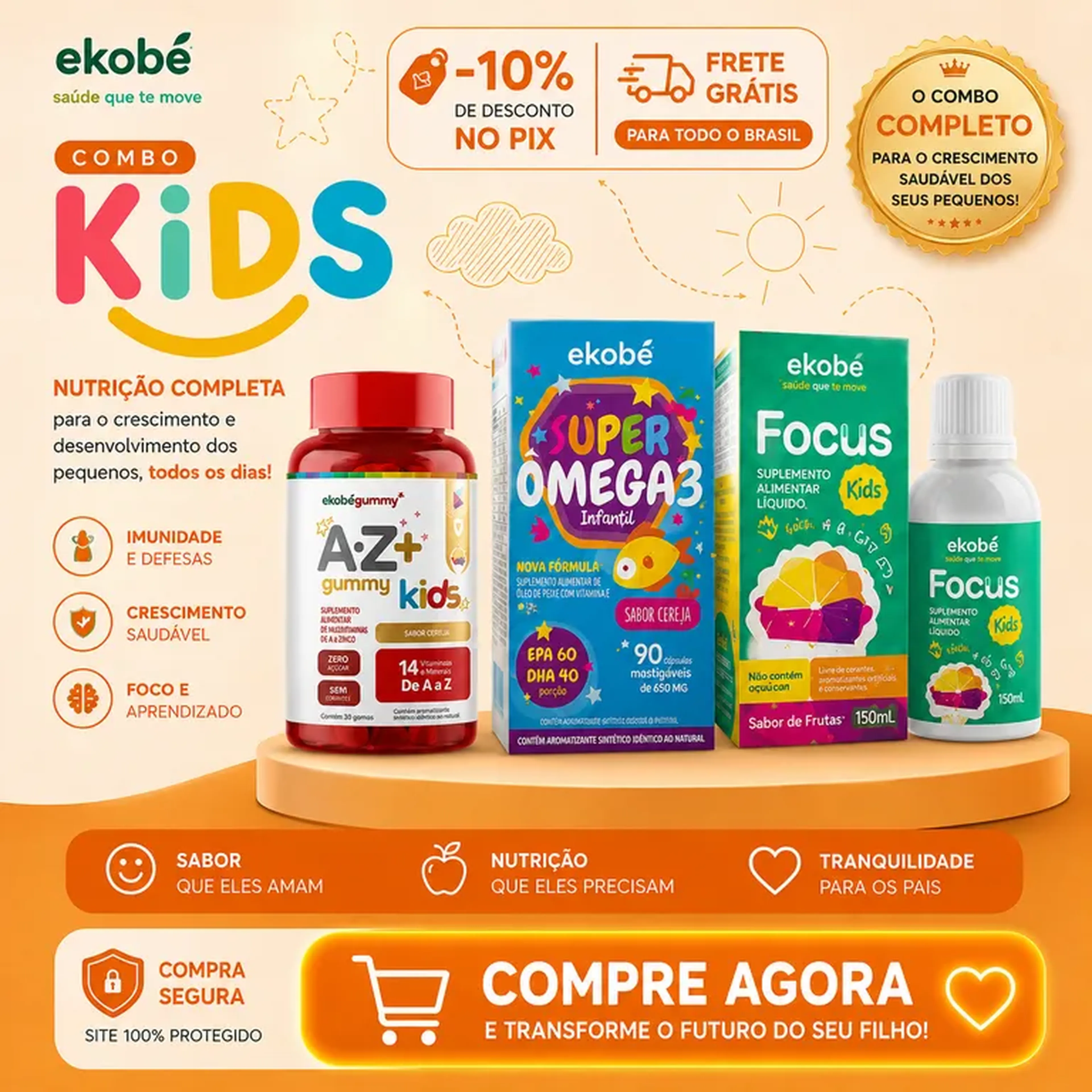 Combo 4 - Para Nossas Crianças imagem