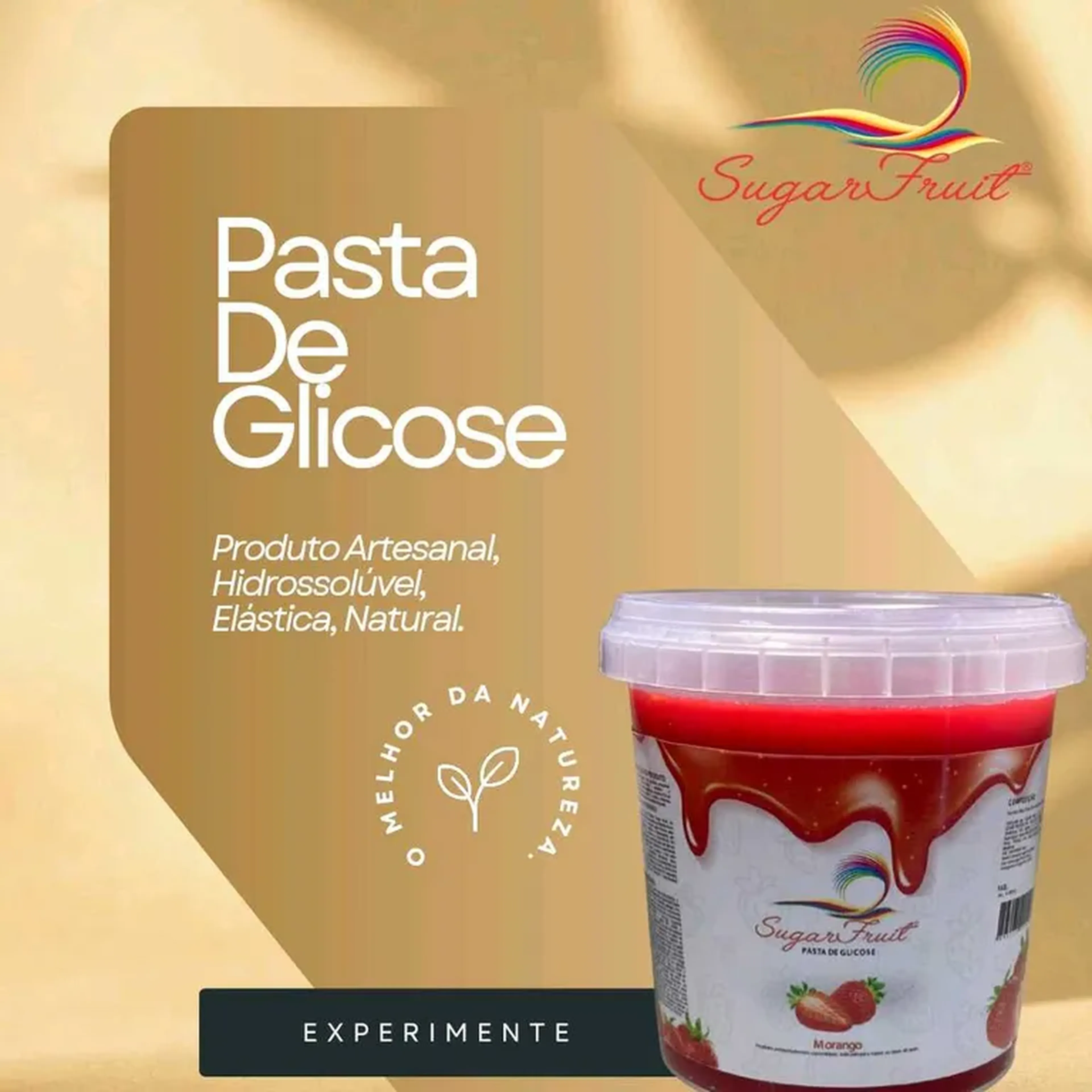 Pasta de Morango imagem