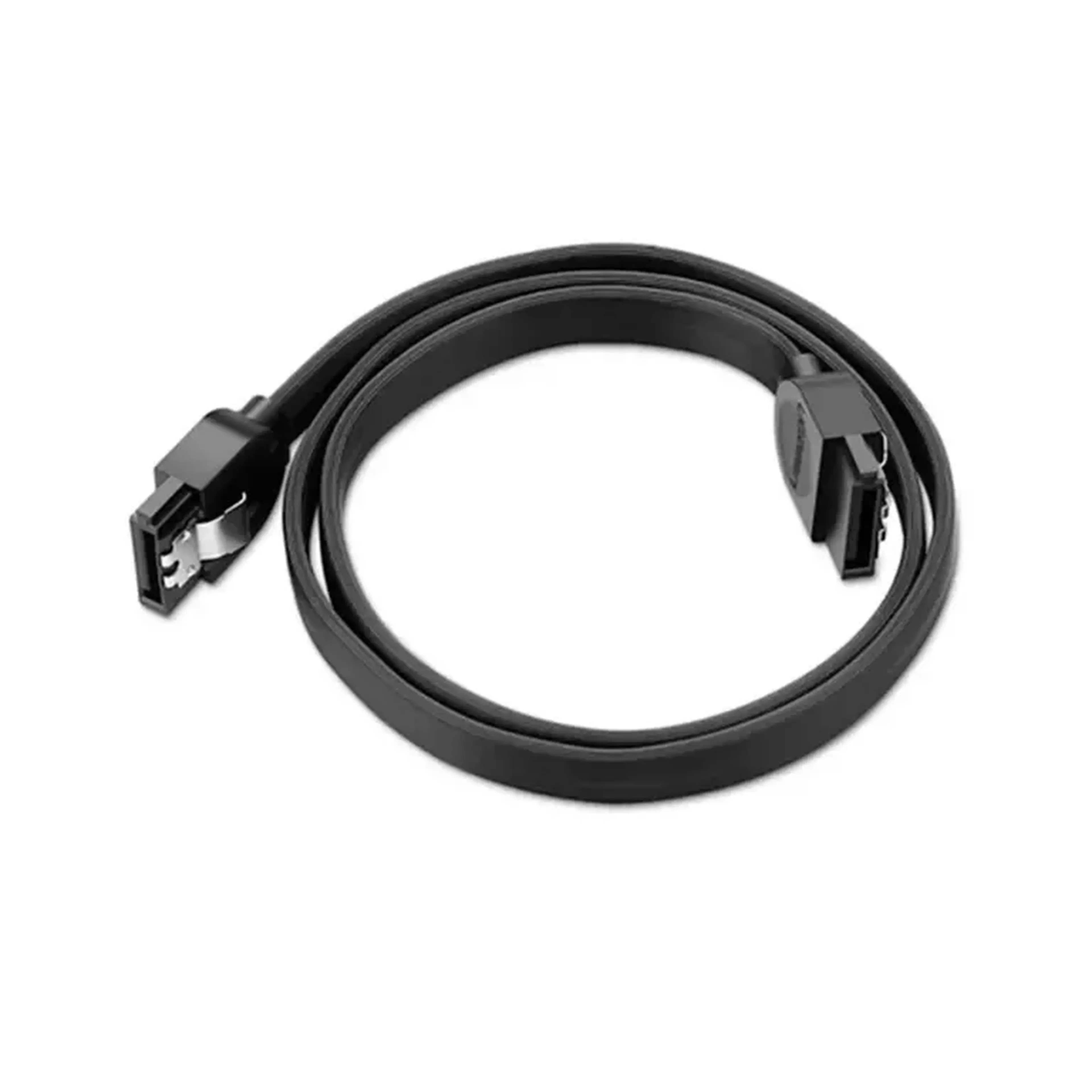 Cabo Sata 3 6gb Cor Preta 30cm imagem