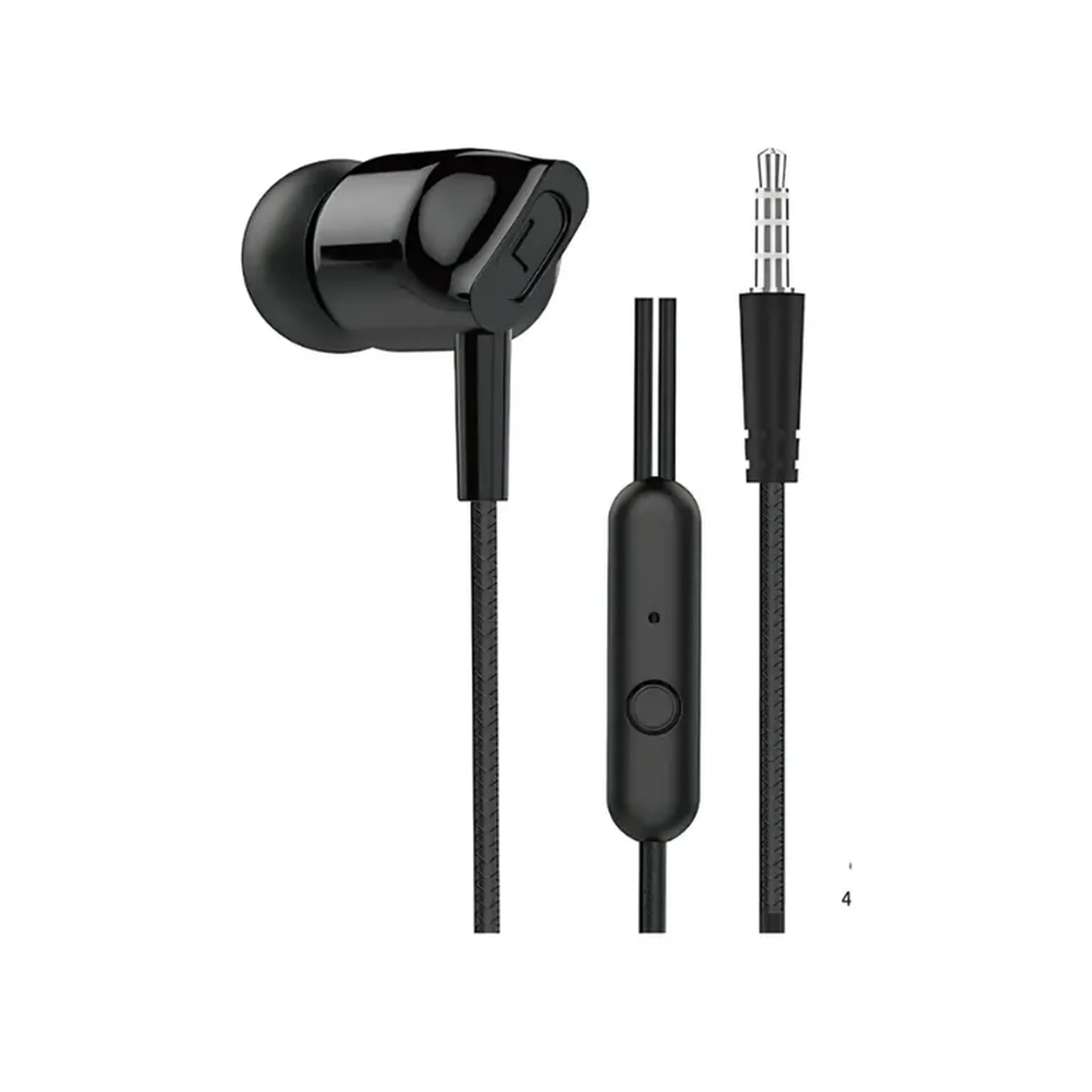 Fone De Ouvido Com Fio Intra-auricular Com Microfone St-2007 imagem