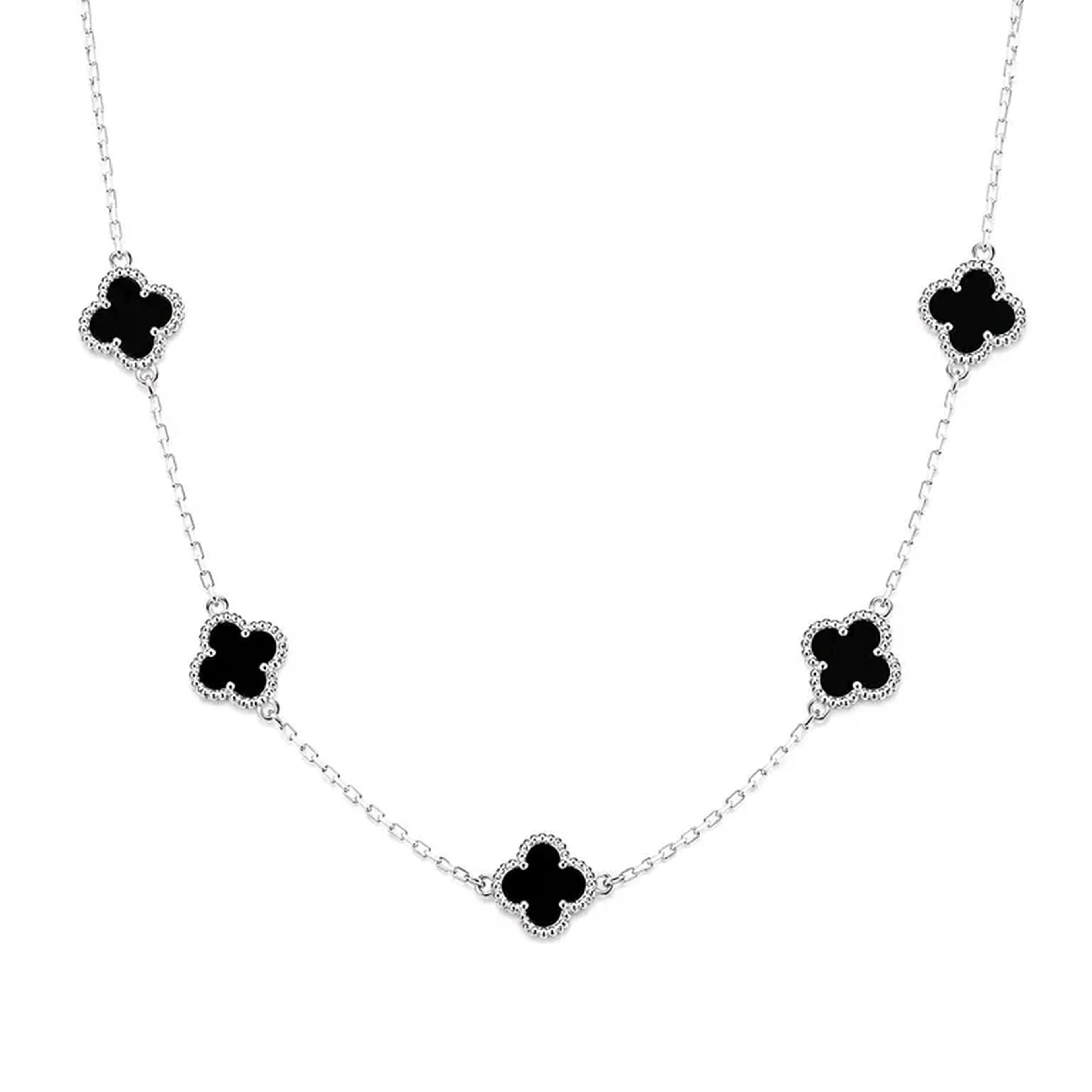colar Van cleef 5 trevo 45cm imagem