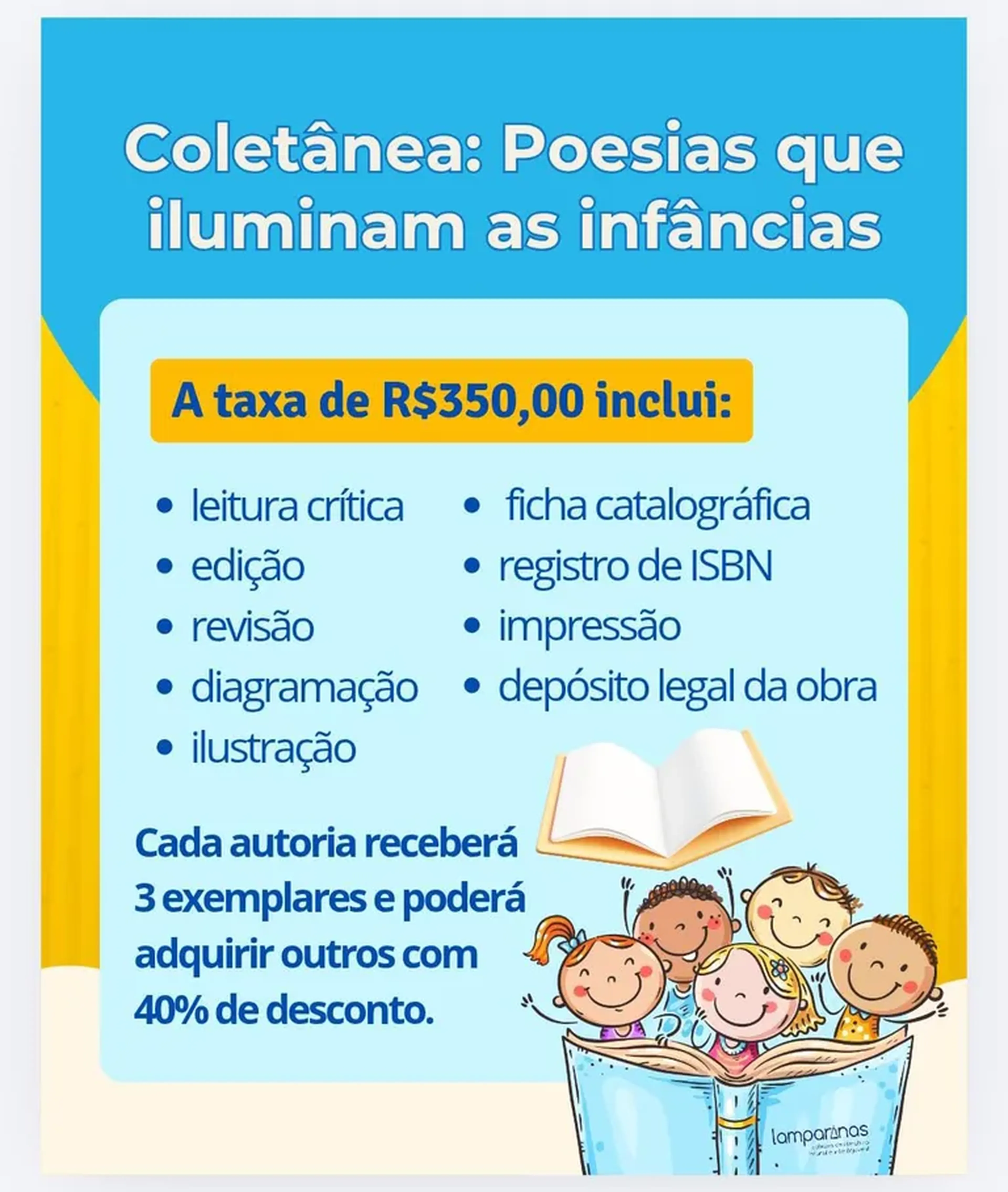 Coletânea - Poesias que Iluminam as Infâncias imagem