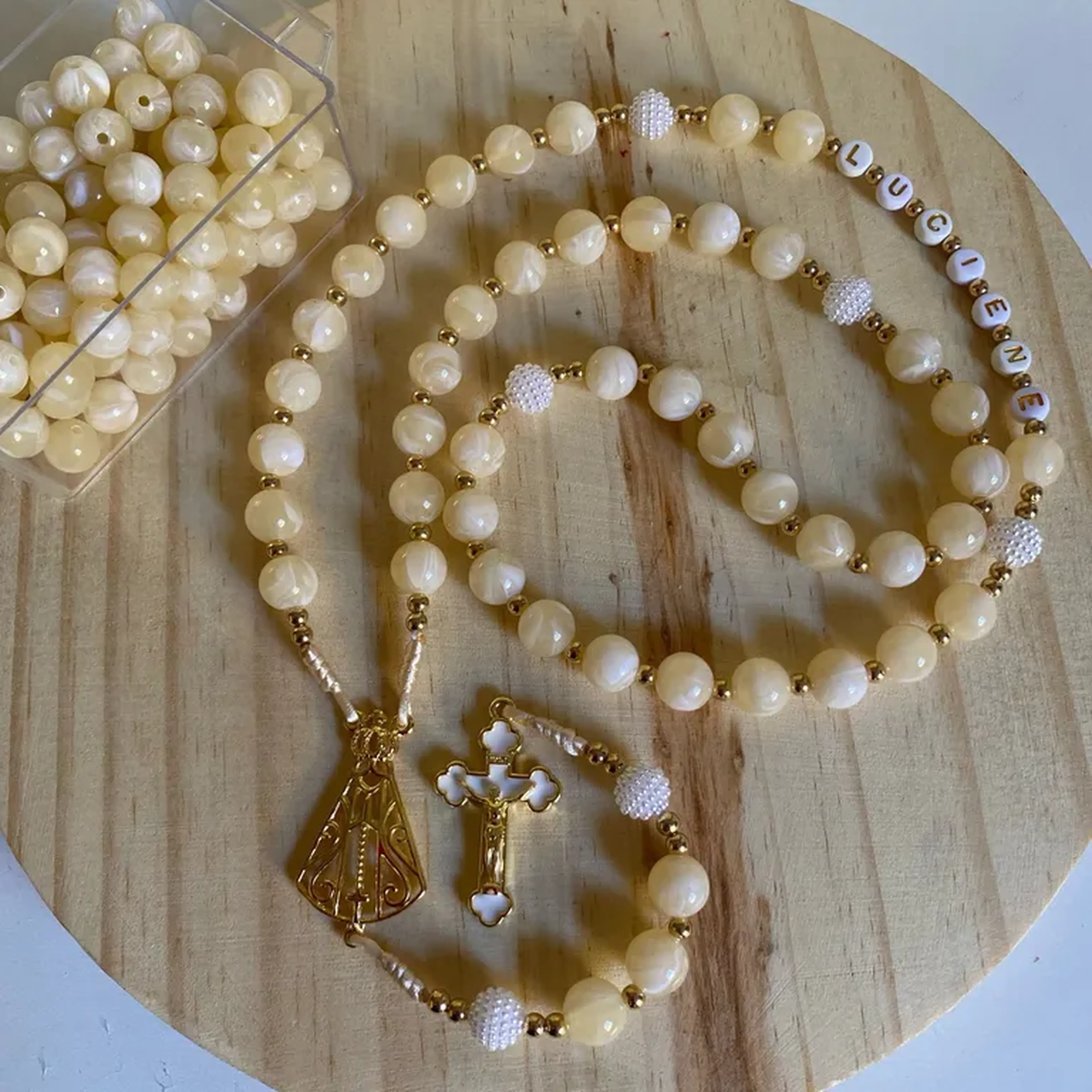 Nossa Senhora Aparecida - Creme Classic imagem