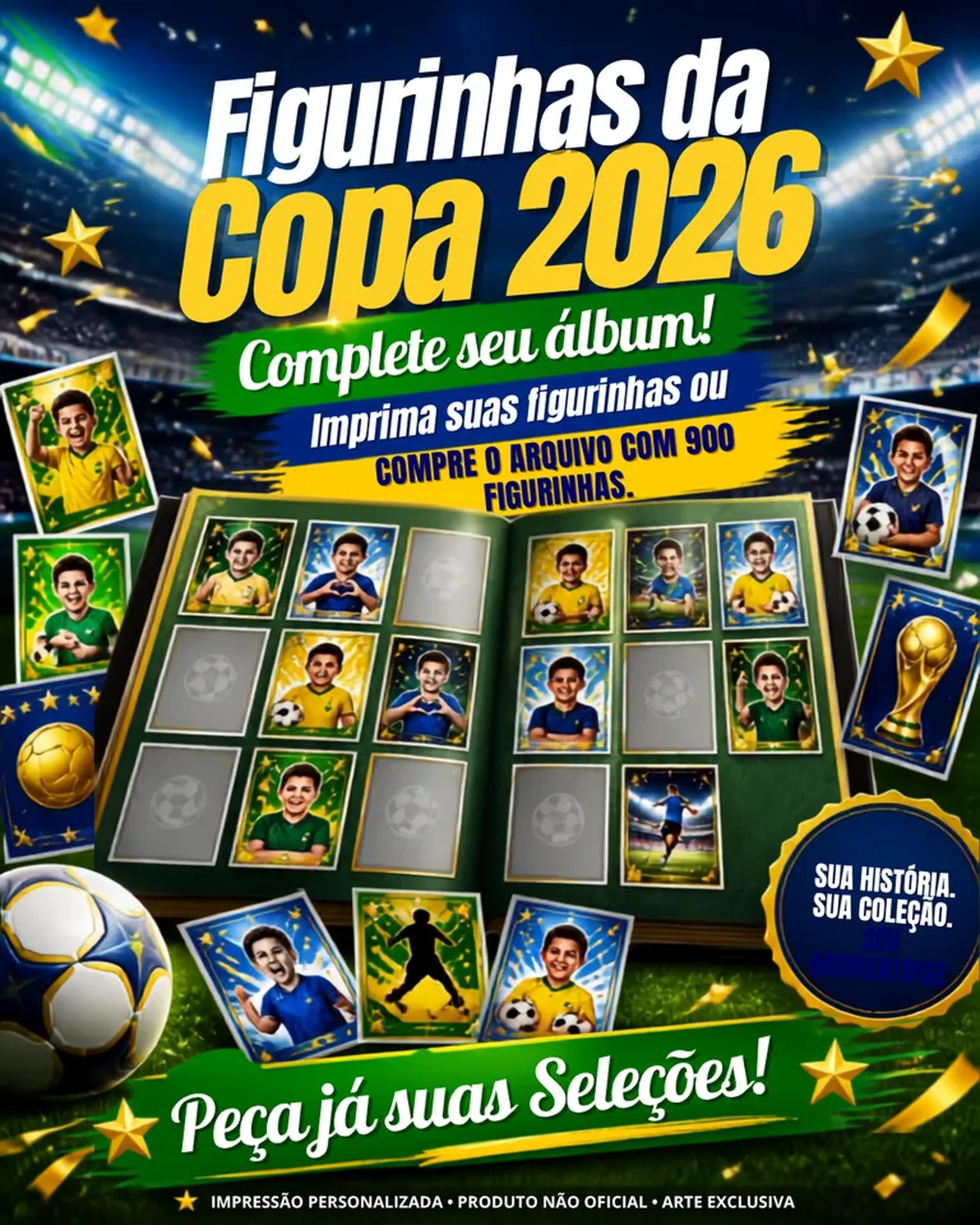 Figurinhas da Copa imagem