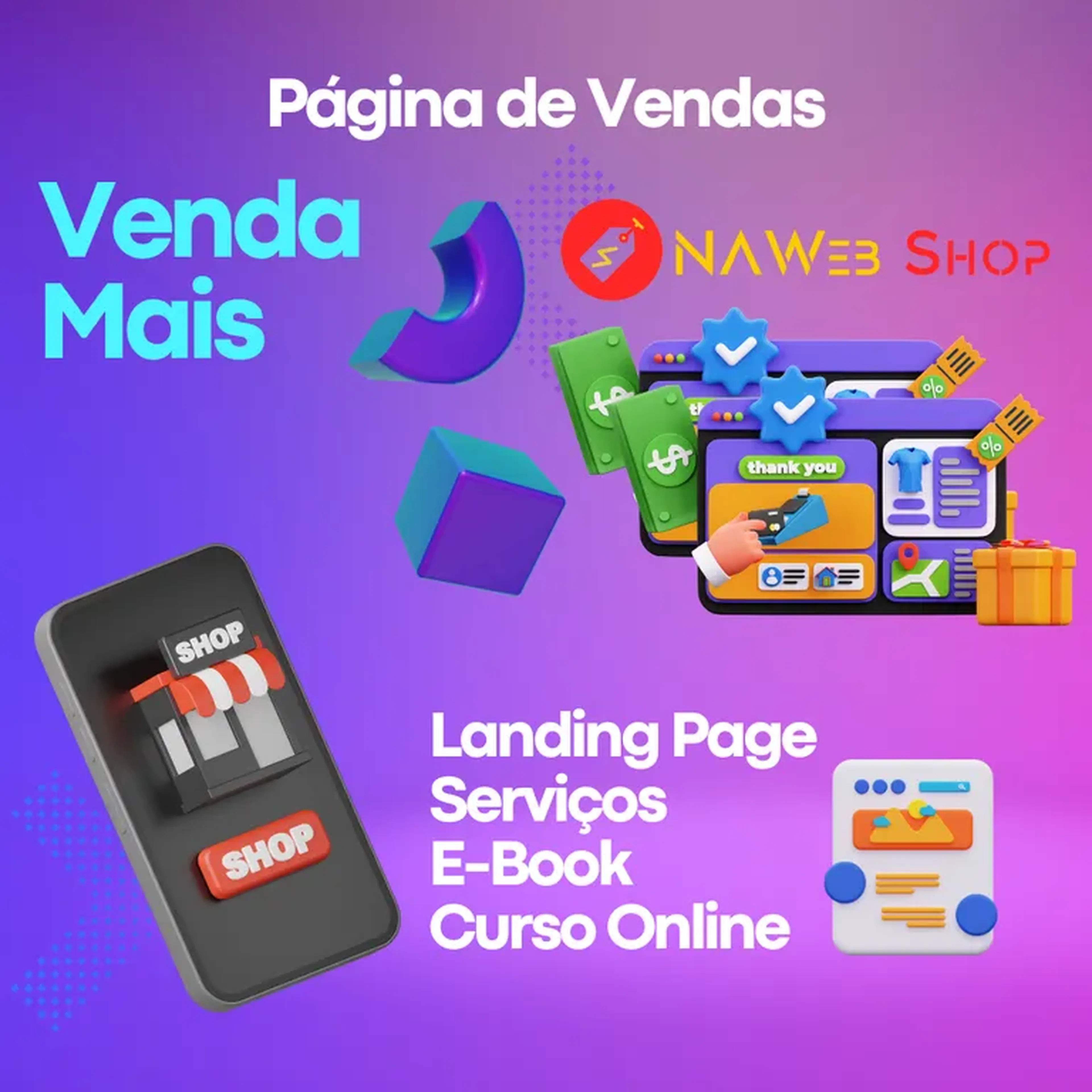 Página de Vendas ou Landing Page imagem