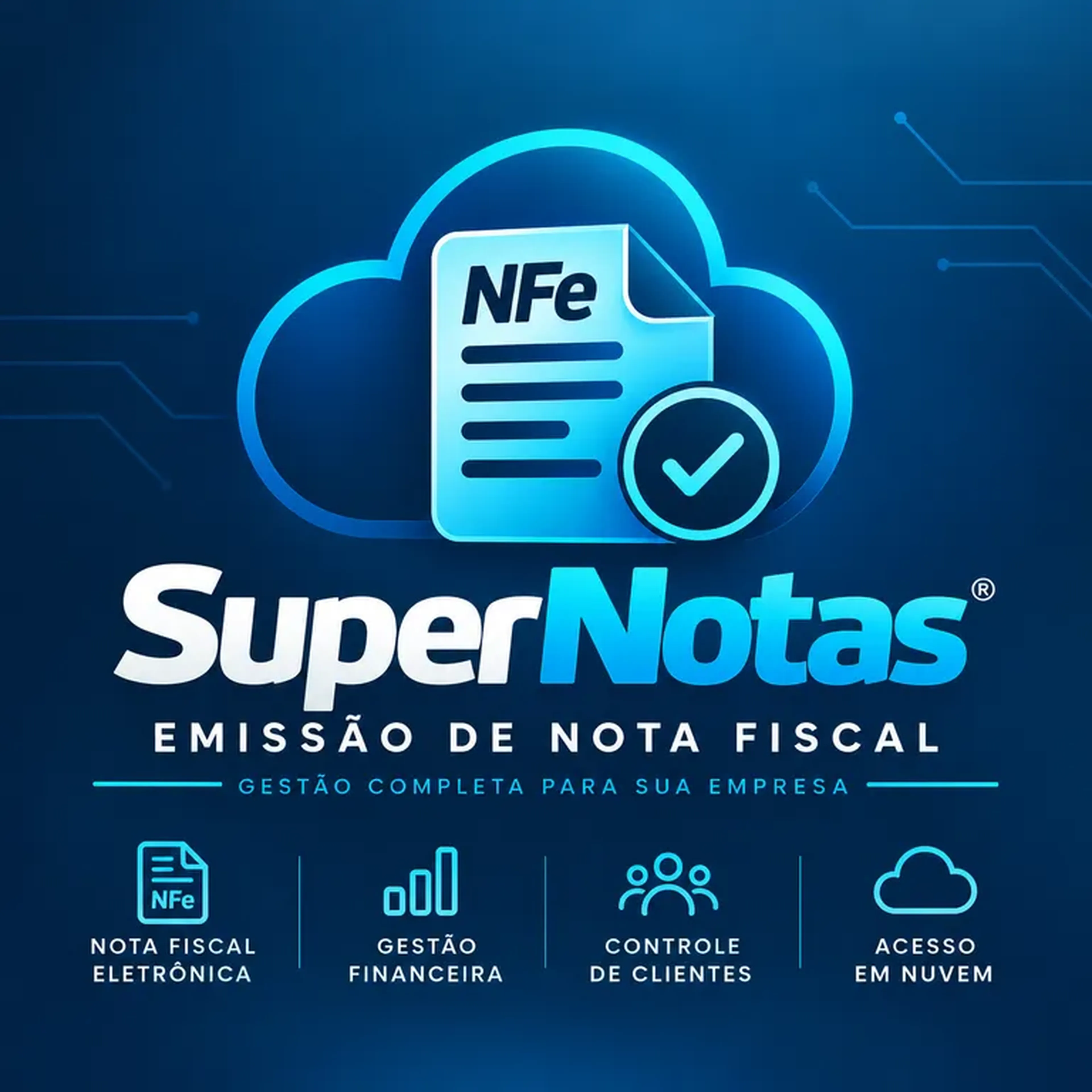 🚀 SUPER NOTAS – Emissão de Nota Fiscal imagem