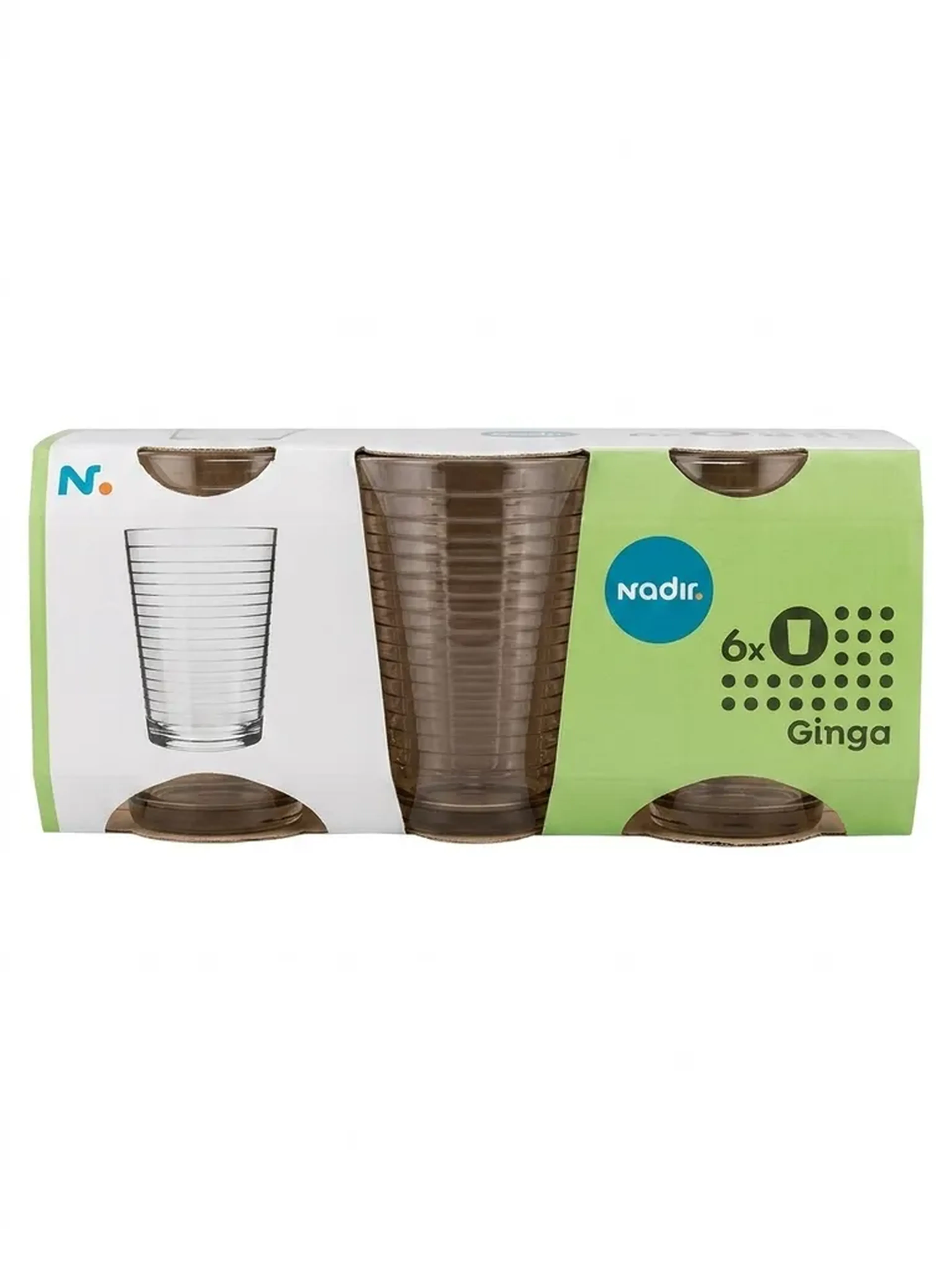 Copo de Vidro Nadir 6 Peças imagem