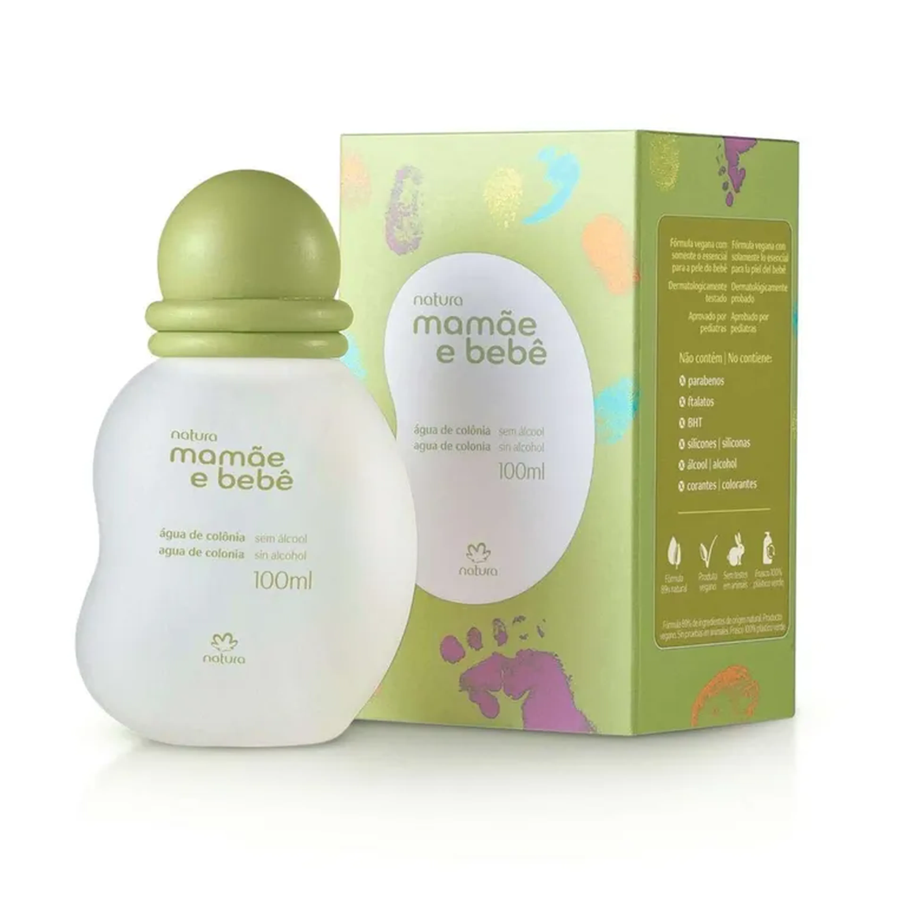 Água de Colônia Mamãe e Bebê 100ml imagem