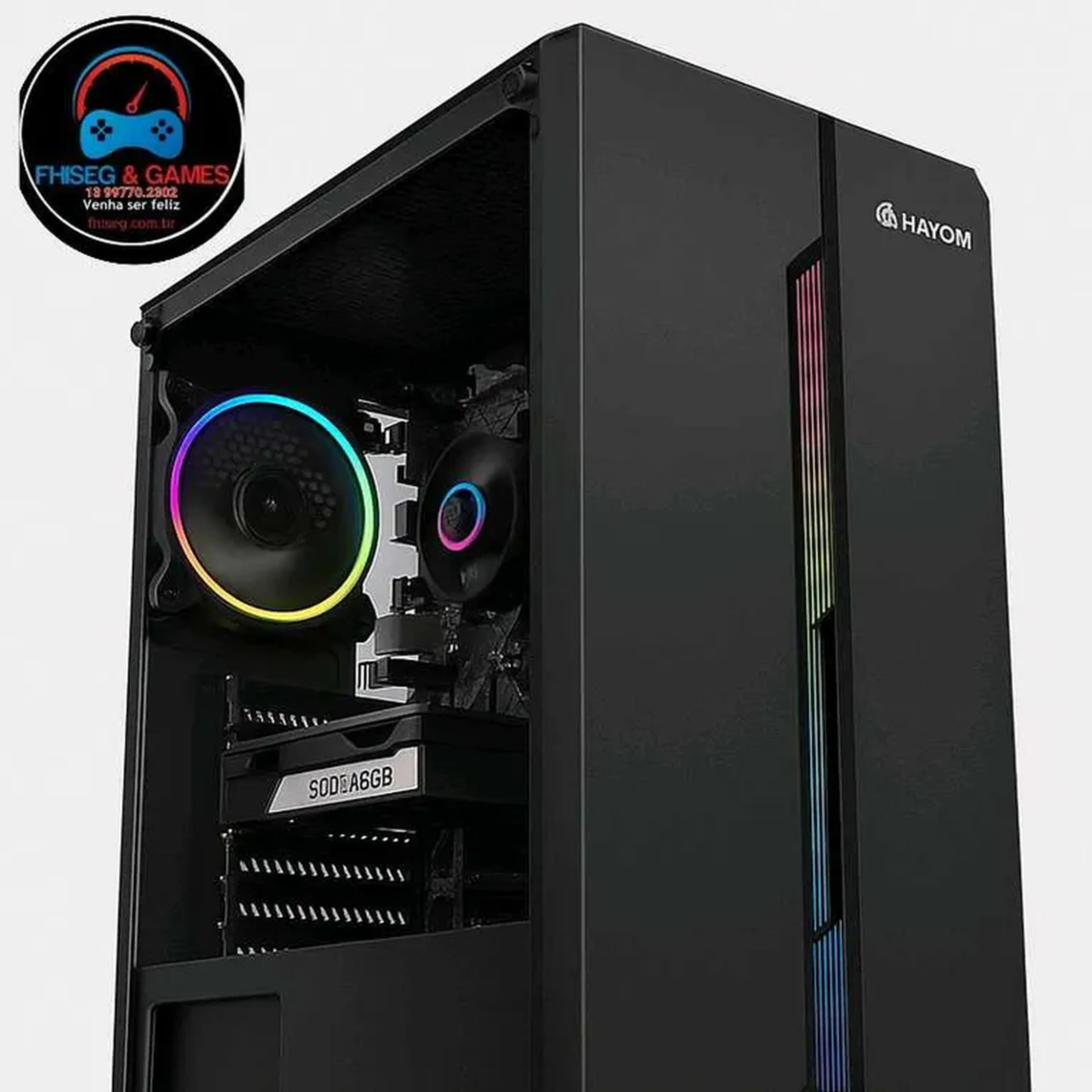 CPU i5 quarta geração 8g ram ddr3 ssd 240gb imagem