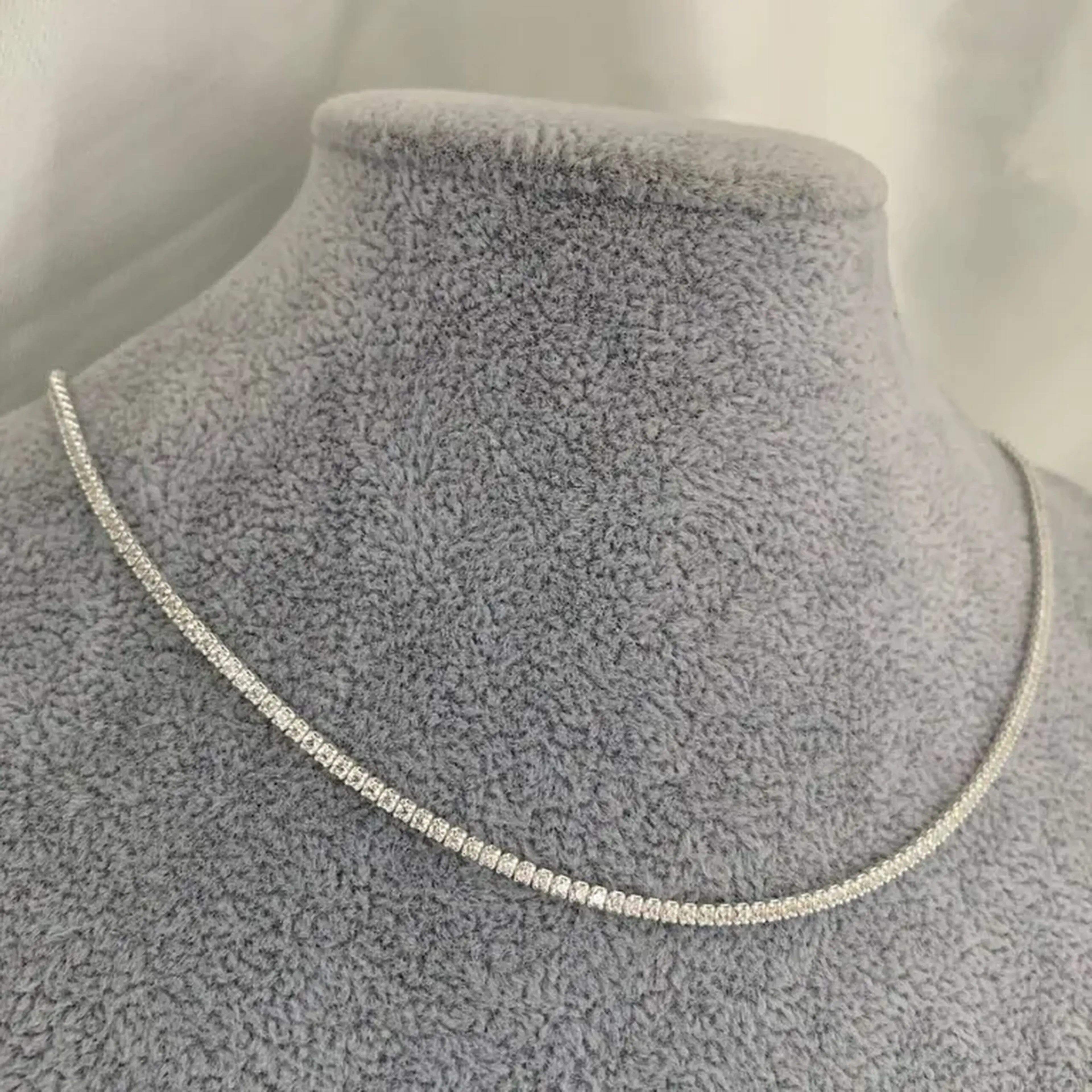 Choker Riviera Cristal PRATA 925 imagem