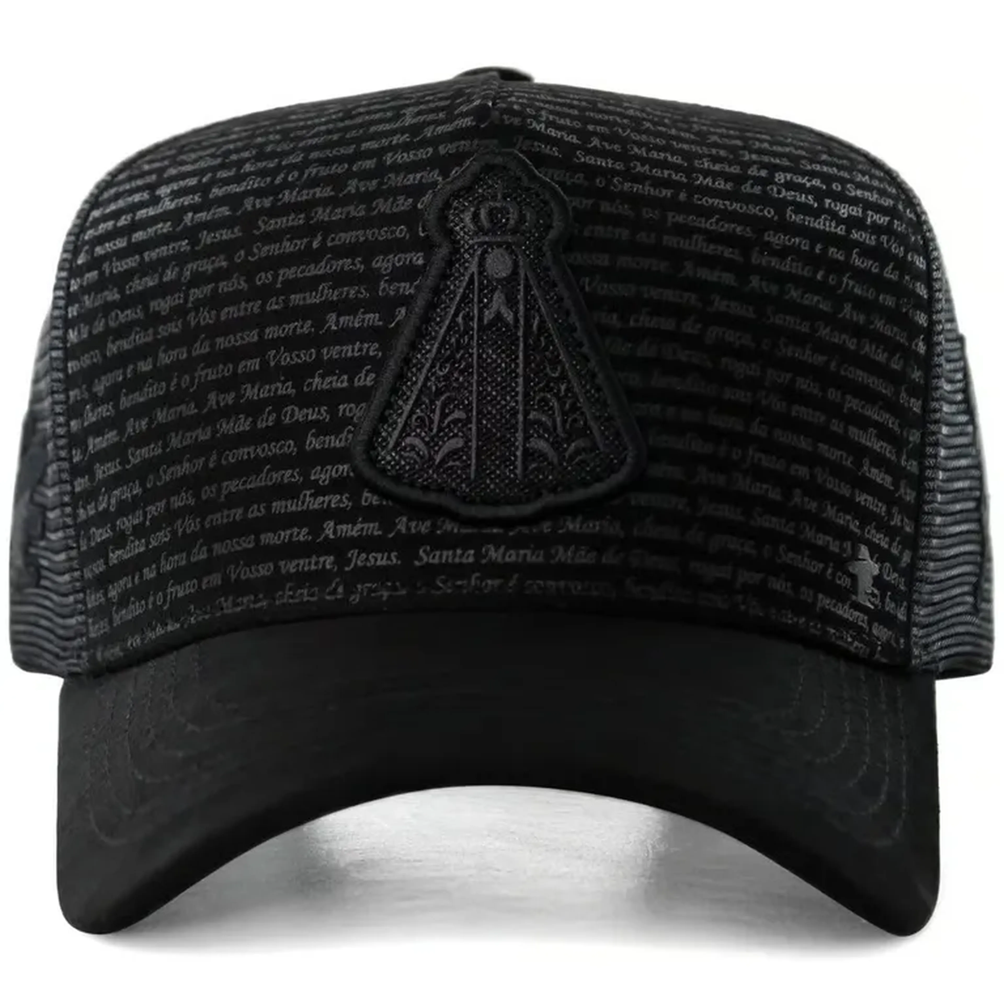 Boné Sacudido's Aparecida - Suede Preto - Oração imagem