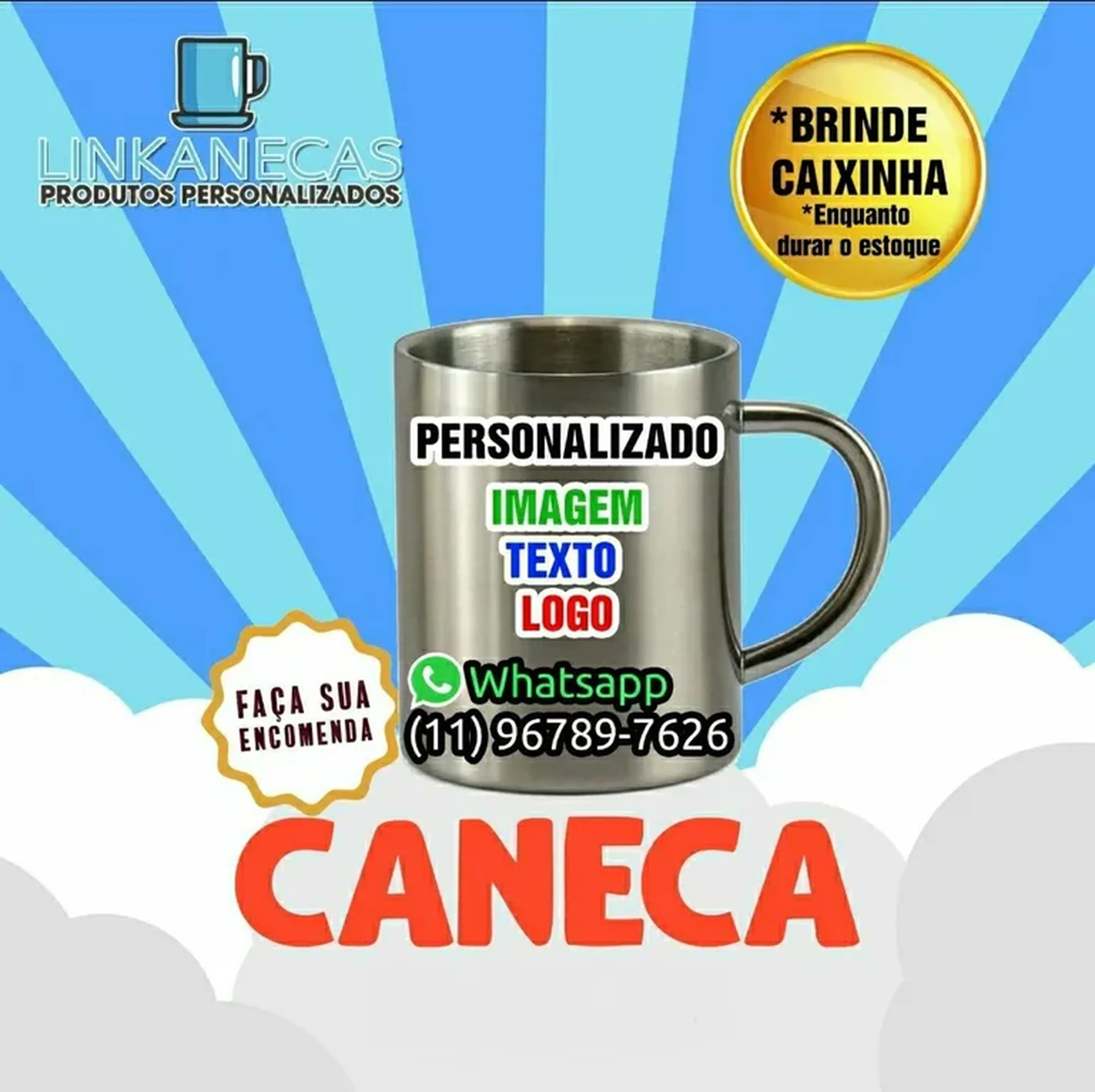 Caneca Inox imagem