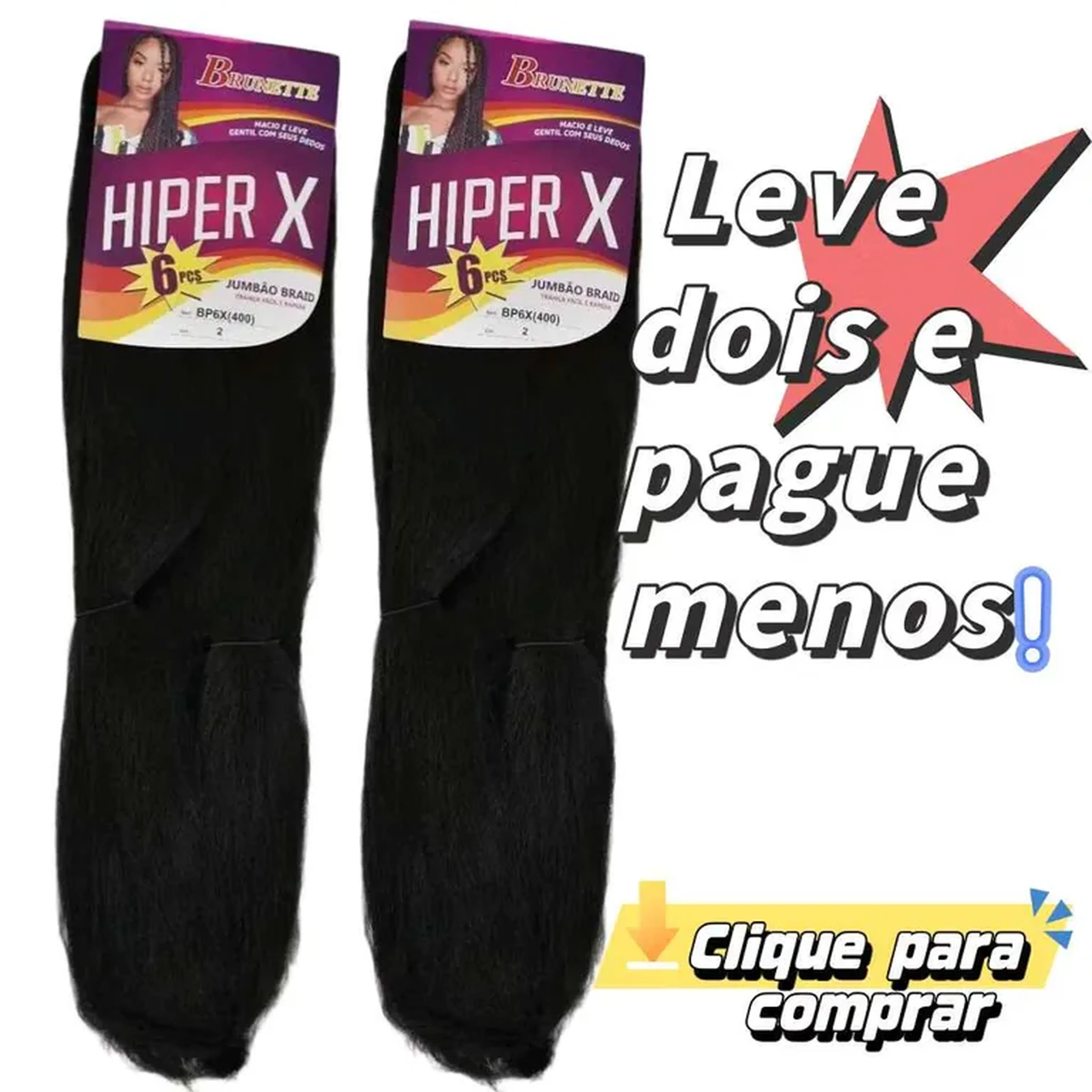 2 Jumbos 800g diversas cores Promoção imagem
