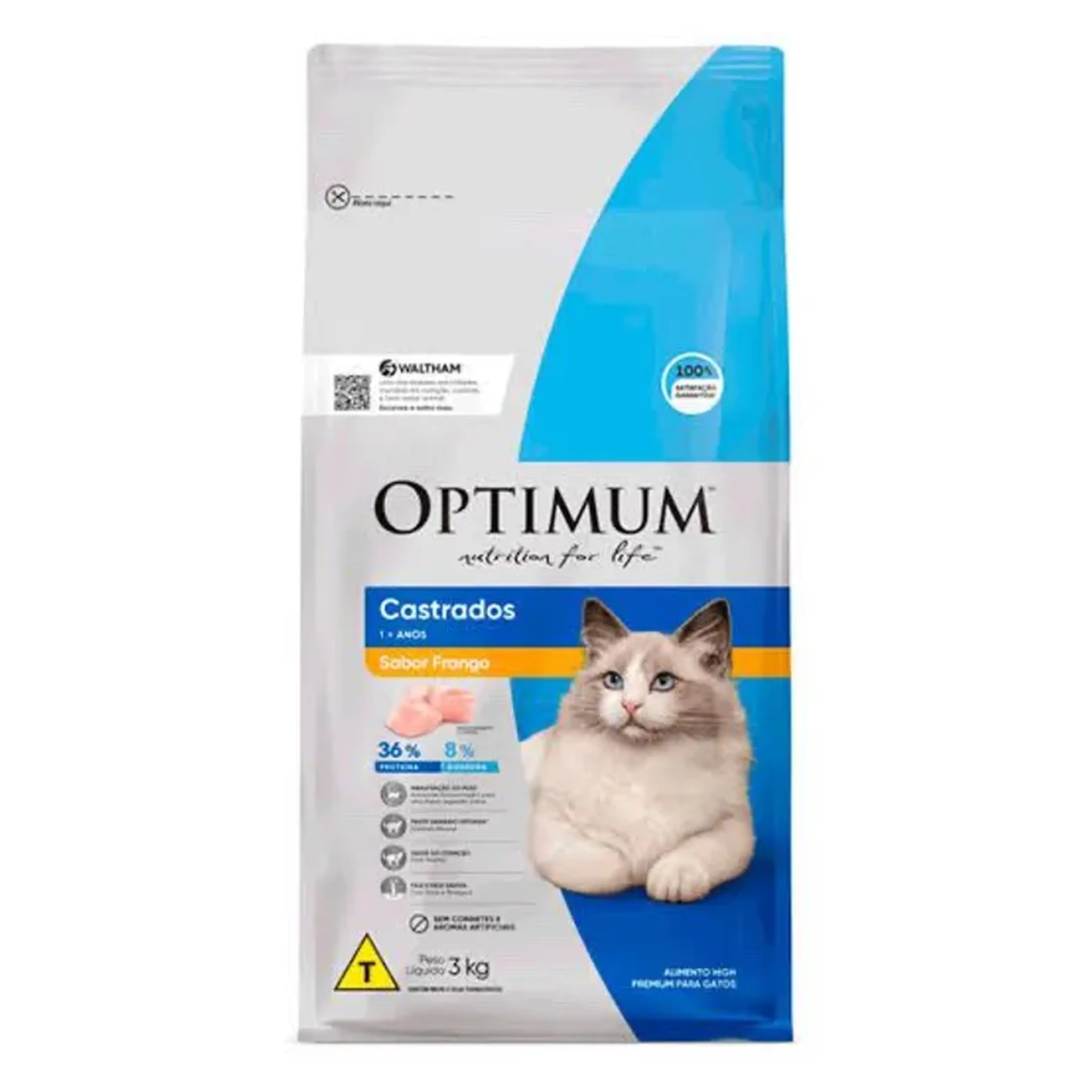 COMBO Optimum Gatos Castrados + Balde imagem