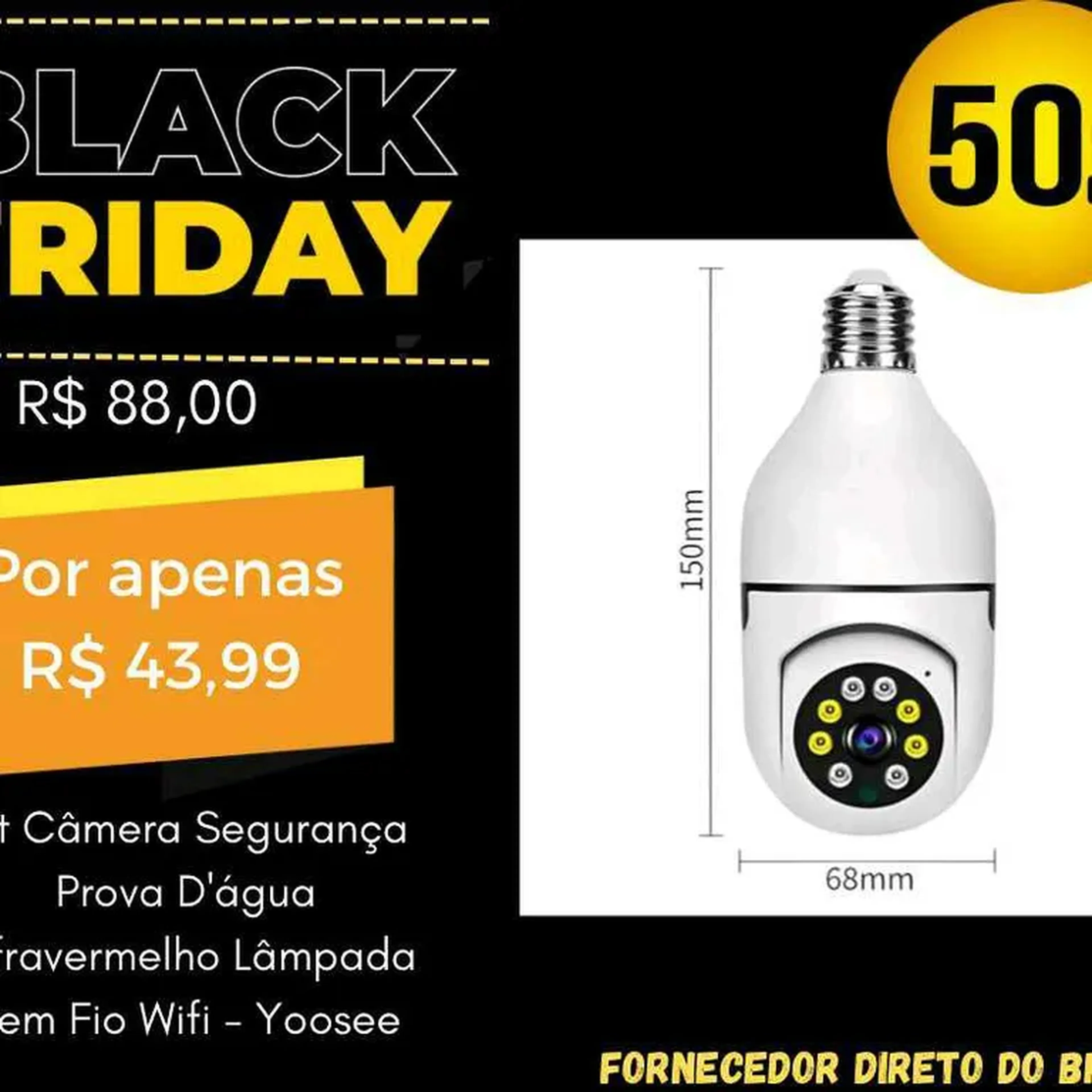 kit câmera segurança prova da água imagem