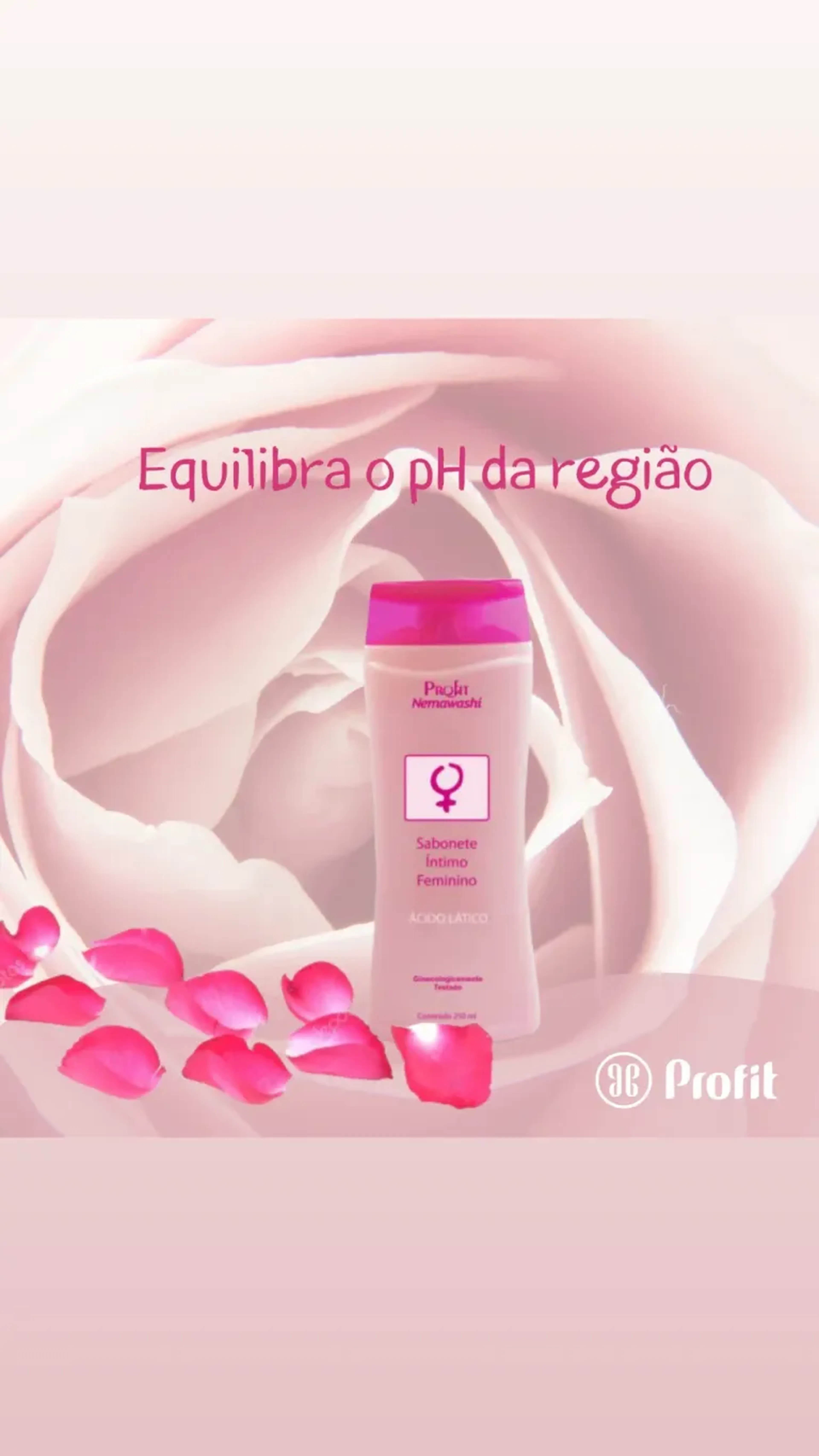 Sabonete íntimo que auxila no equilíbrio do PH vaginal imagem