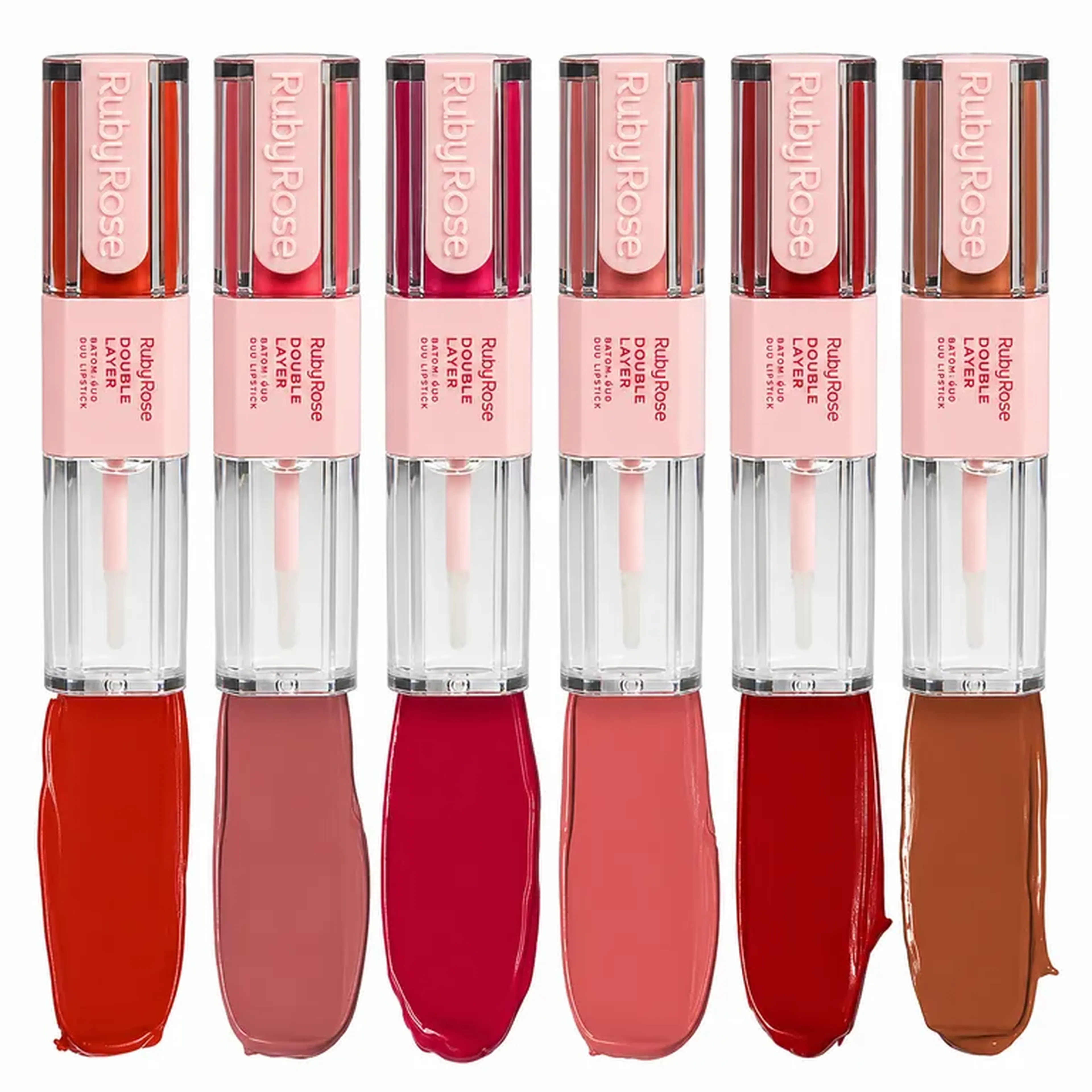 Batom Duo Double Layer Ruby Rose imagem