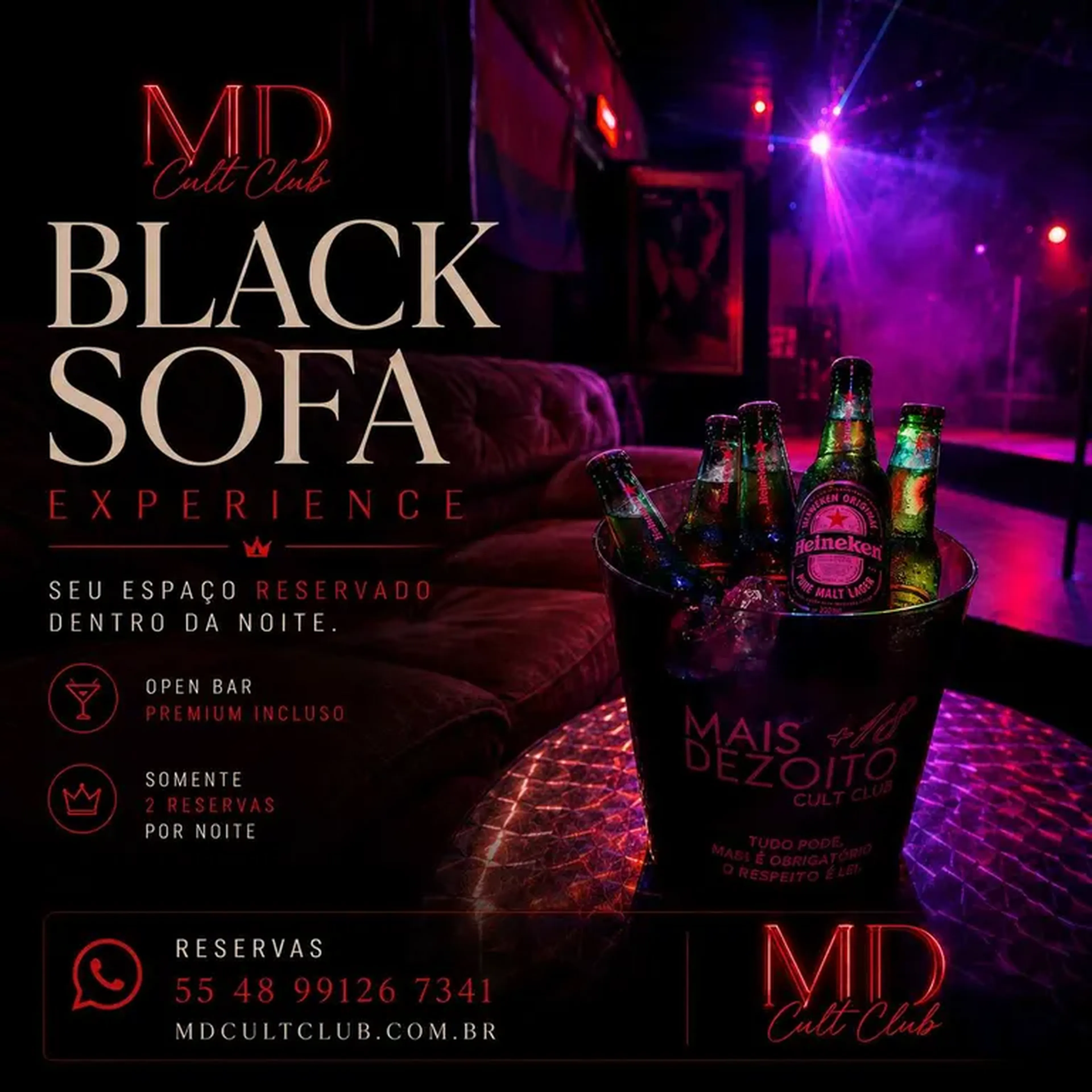 BLACK SOFA EXPERIENCE imagem