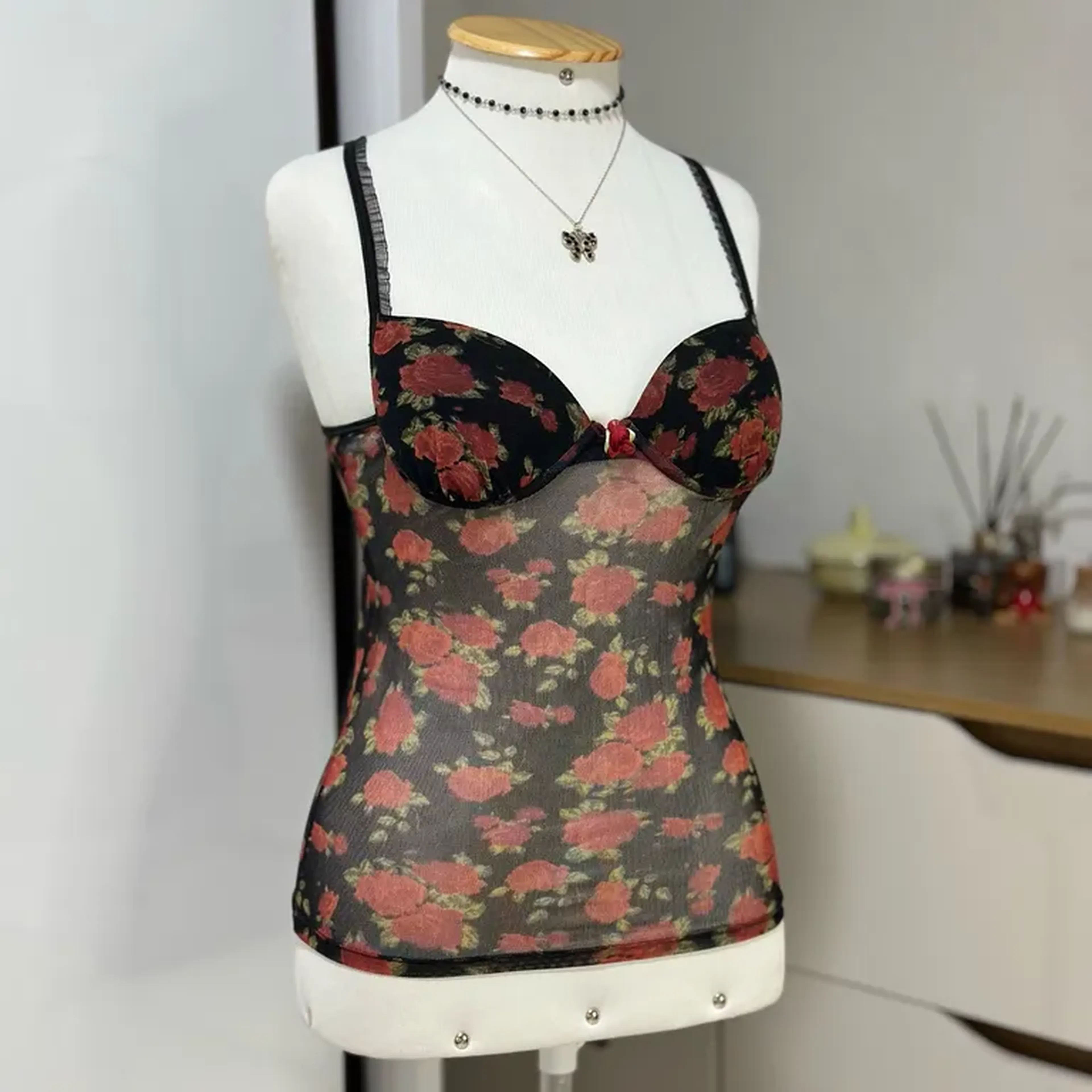 Corselet Vampy Floral imagem