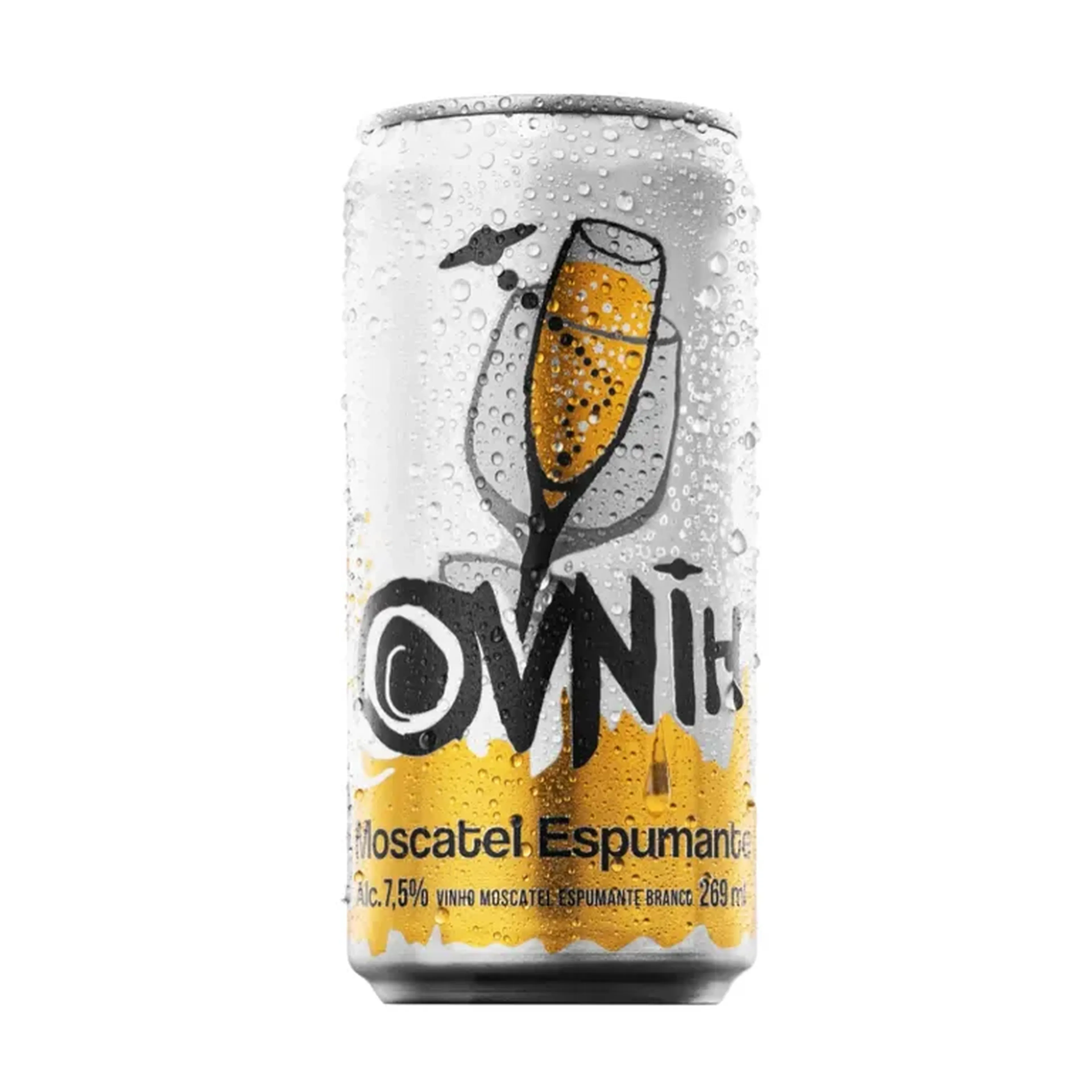 Espumante em Lata Moscatel Giaretta imagem