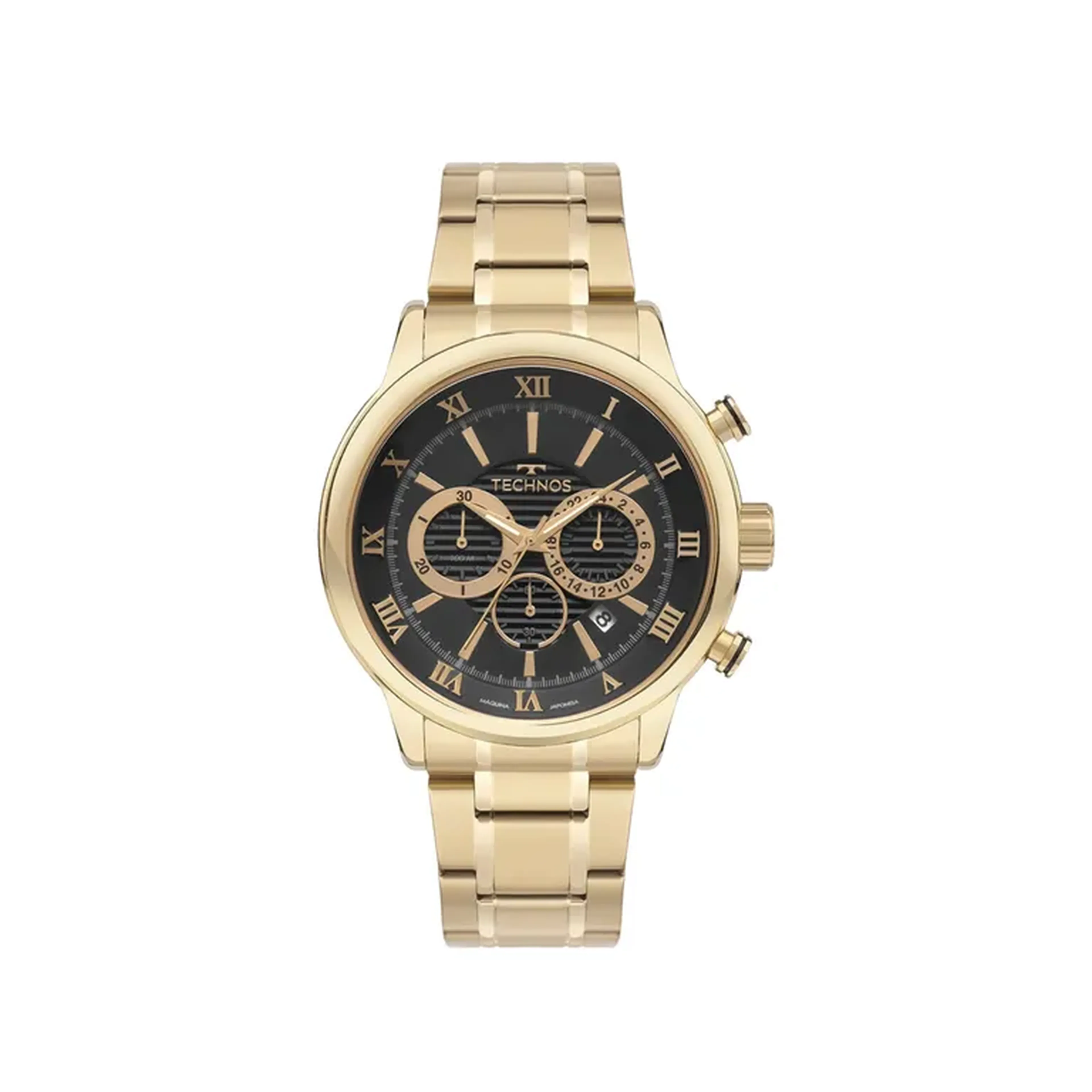 Relógio Technos Masculino Grandtech Bicolor Js25bb imagem