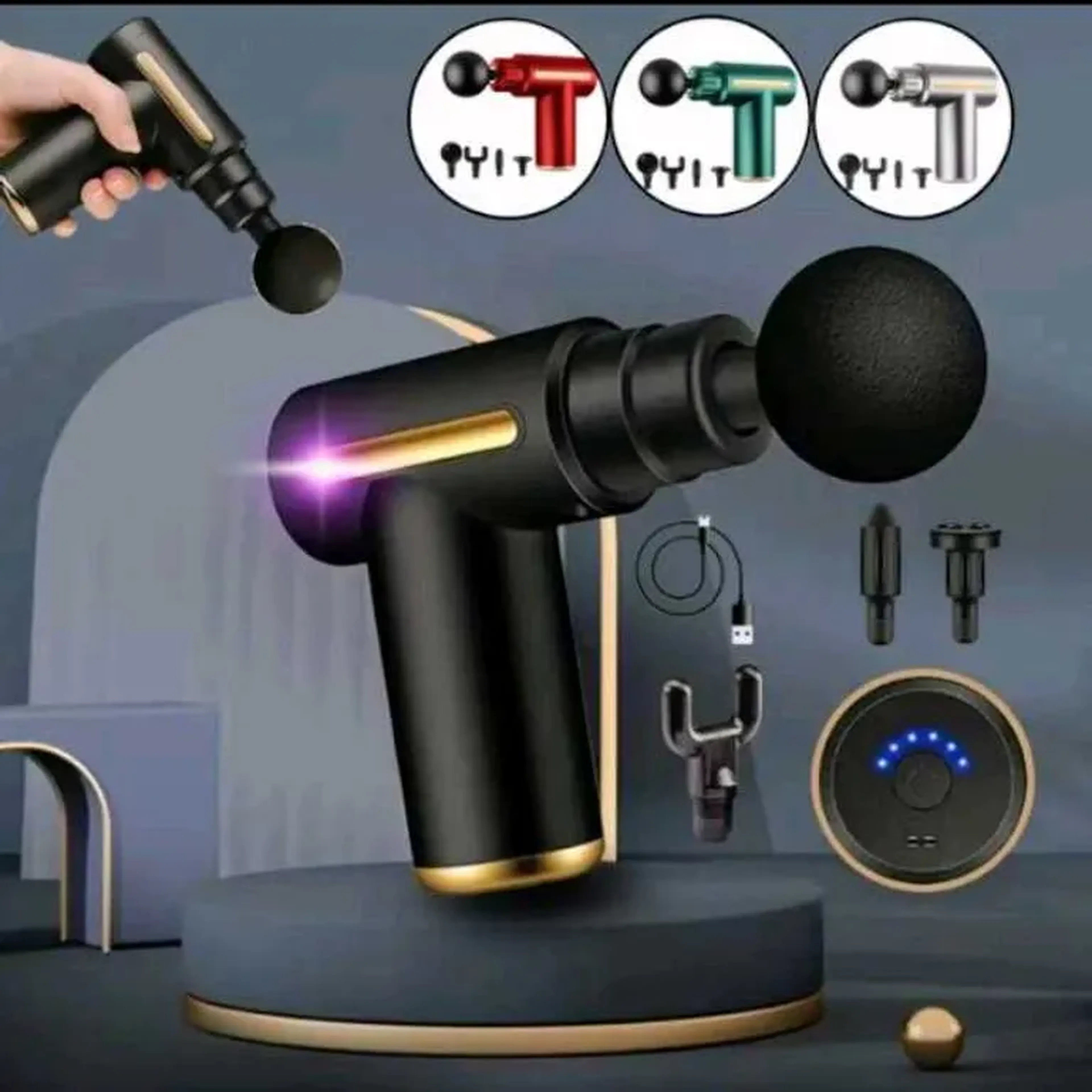 Pistola Massageadora Bateria 30w imagem