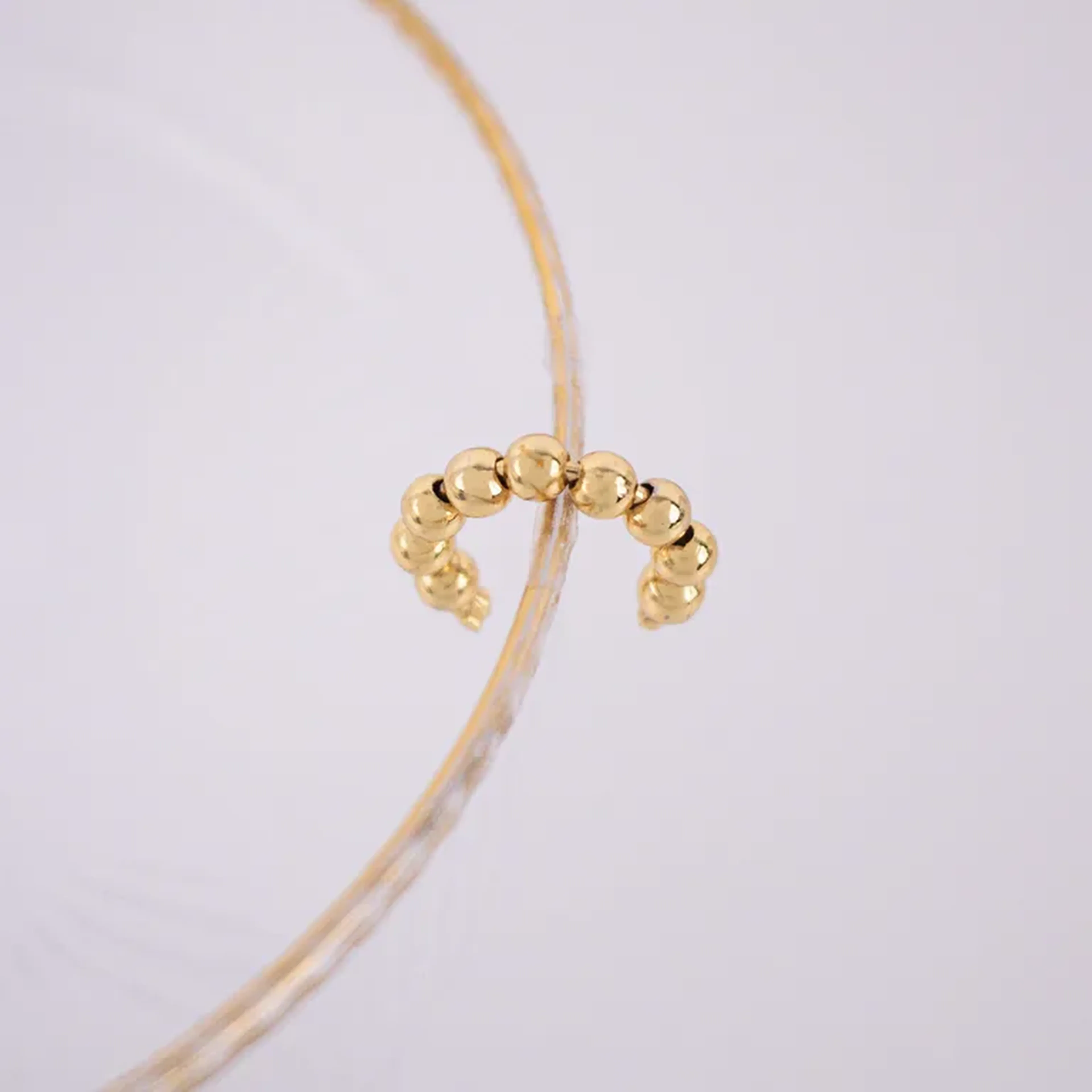 Piercing Fake Balls - Banhado a Ouro imagem