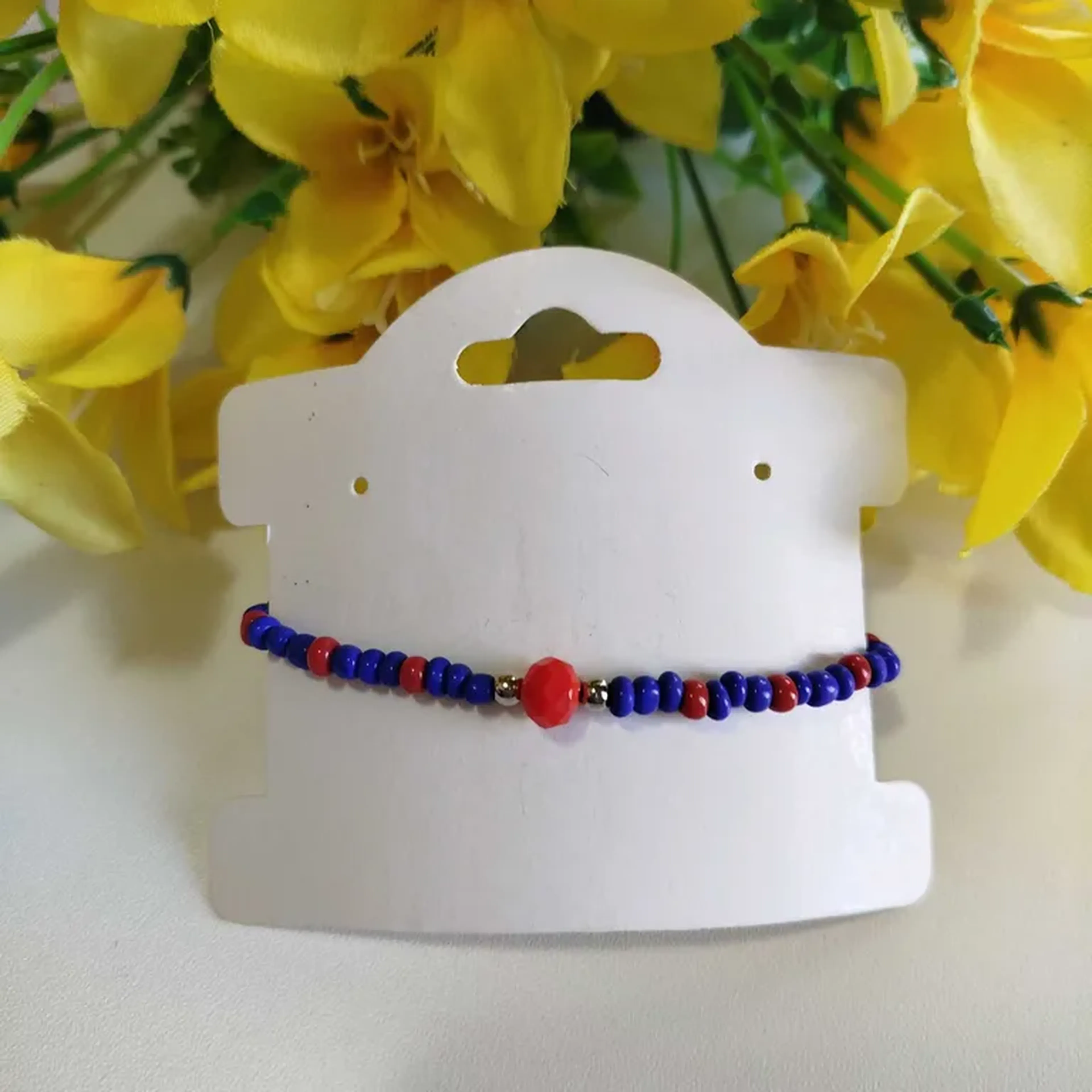 Pulseiras de Proteção Ogum e Yansã (Leitoso) - Miçangas imagem